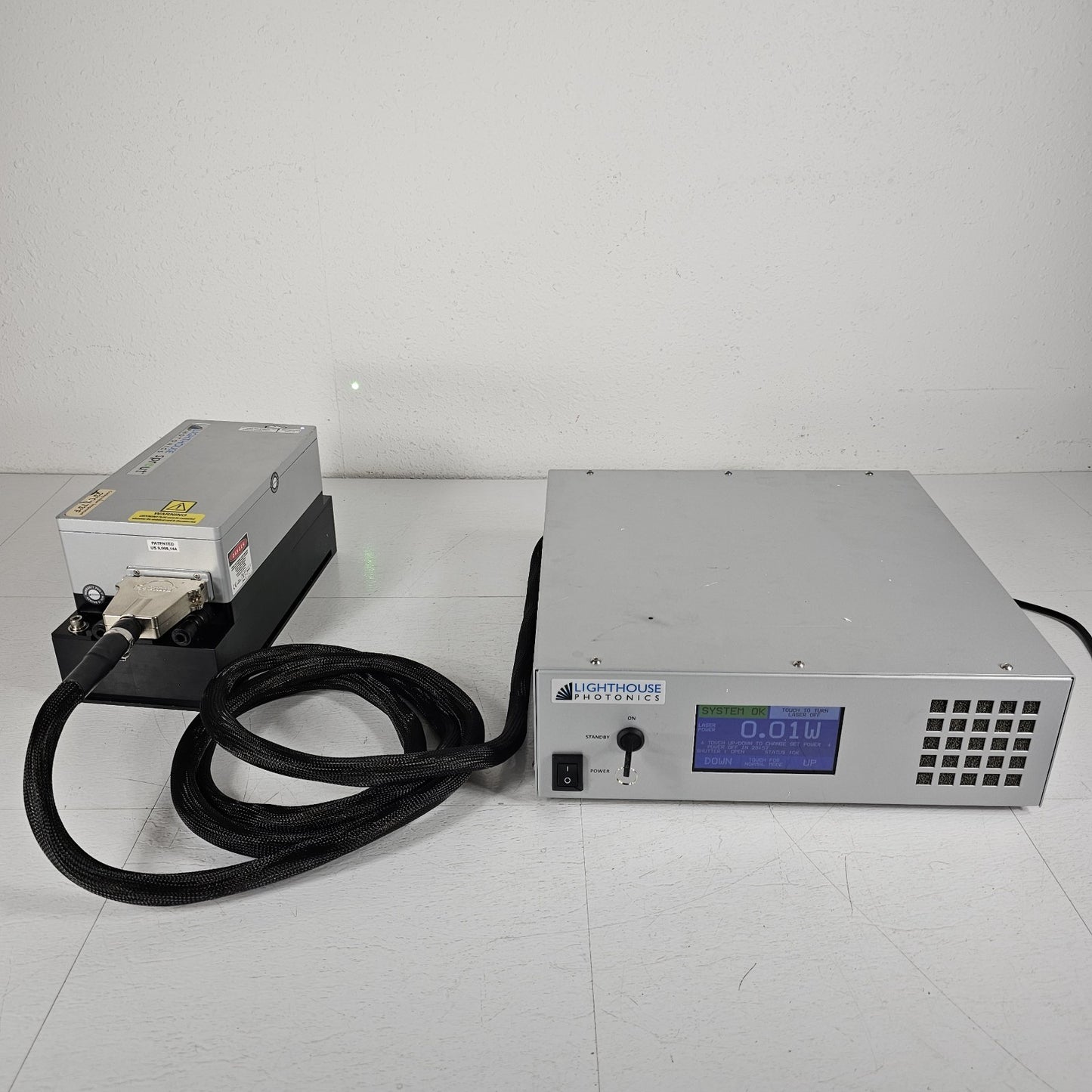 Lighthouse Photonics Sprout D 10W Laser 532nm TEM00 2871 Hours Low Noise CW DPSS