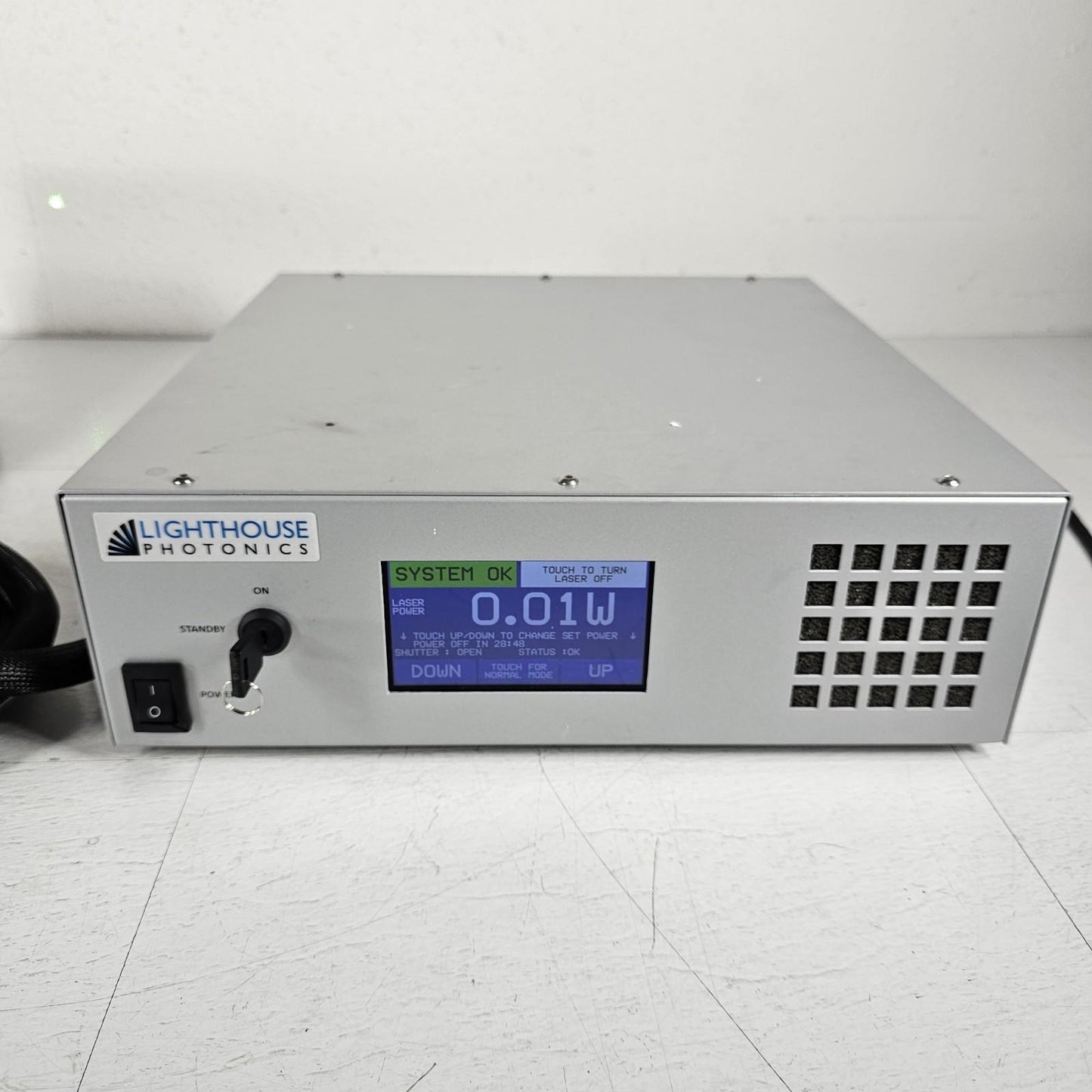 Lighthouse Photonics Sprout D 10W Laser 532nm TEM00 2871 Hours Low Noise CW DPSS