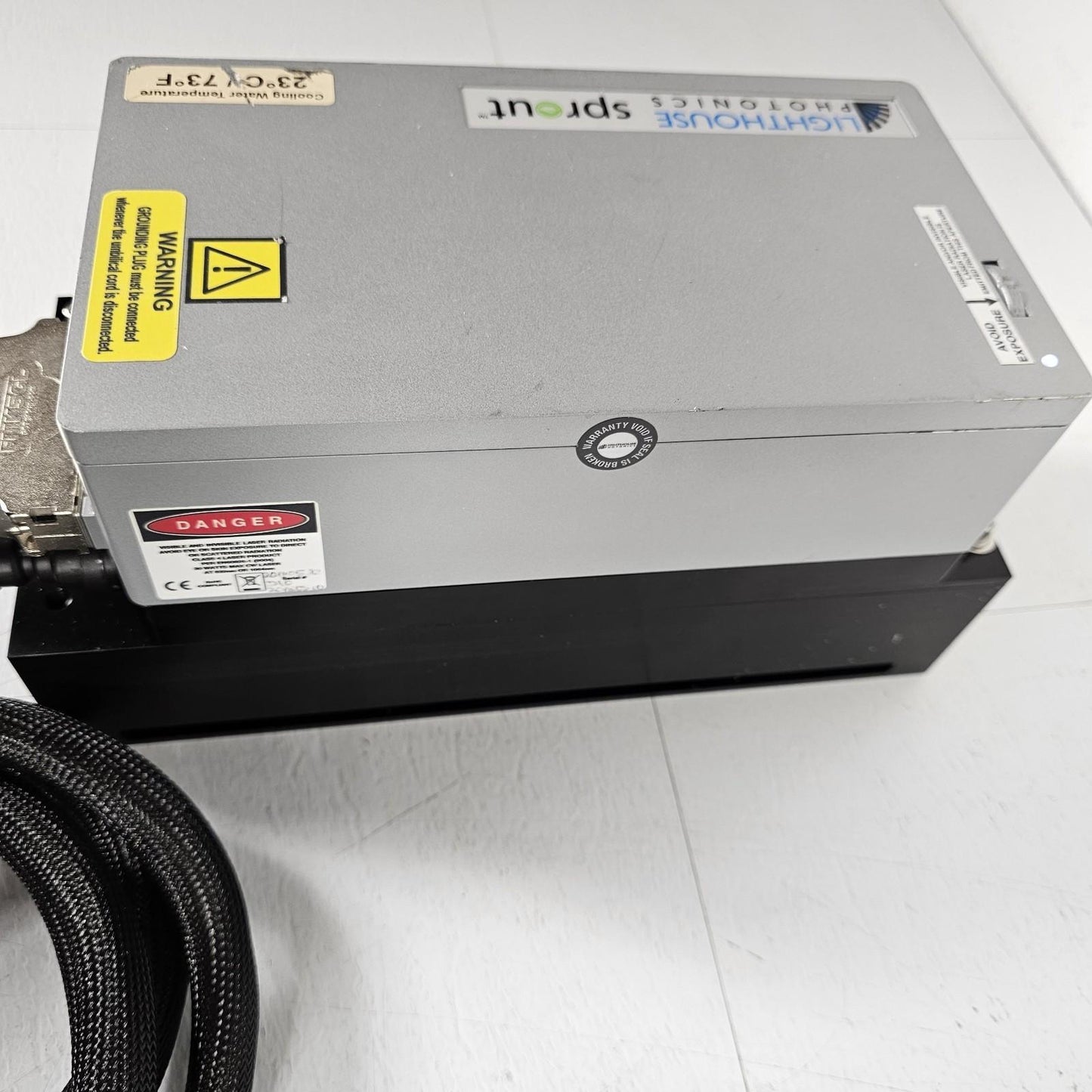 Lighthouse Photonics Sprout D 10W Laser 532nm TEM00 2871 Hours Low Noise CW DPSS