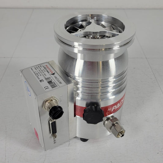 TESTED to 1.8E-6 Torr Pfeiffer HiPace 80 Turbo Pump UHV Ultra High Vacuum TC110
