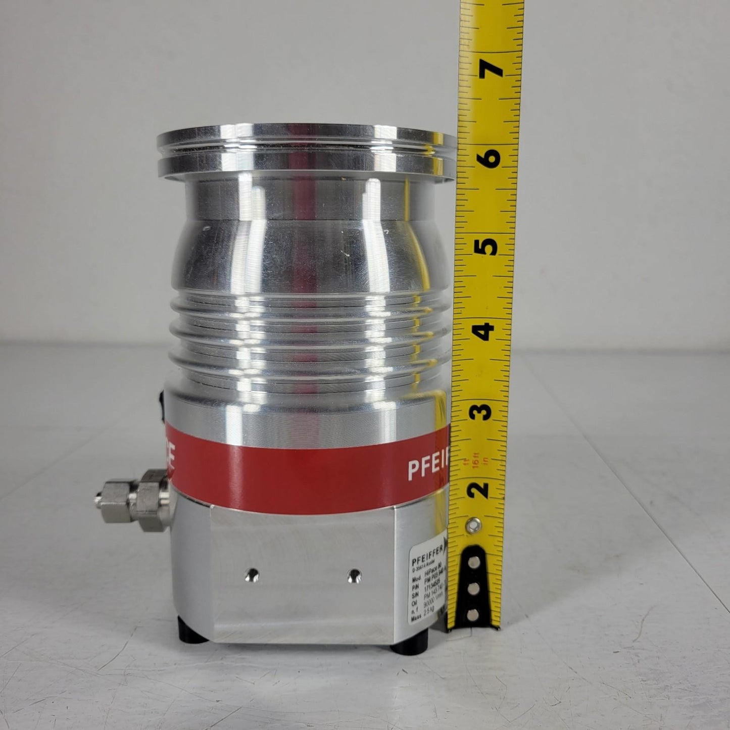 TESTED to 1.8E-6 Torr Pfeiffer HiPace 80 Turbo Pump UHV Ultra High Vacuum TC110