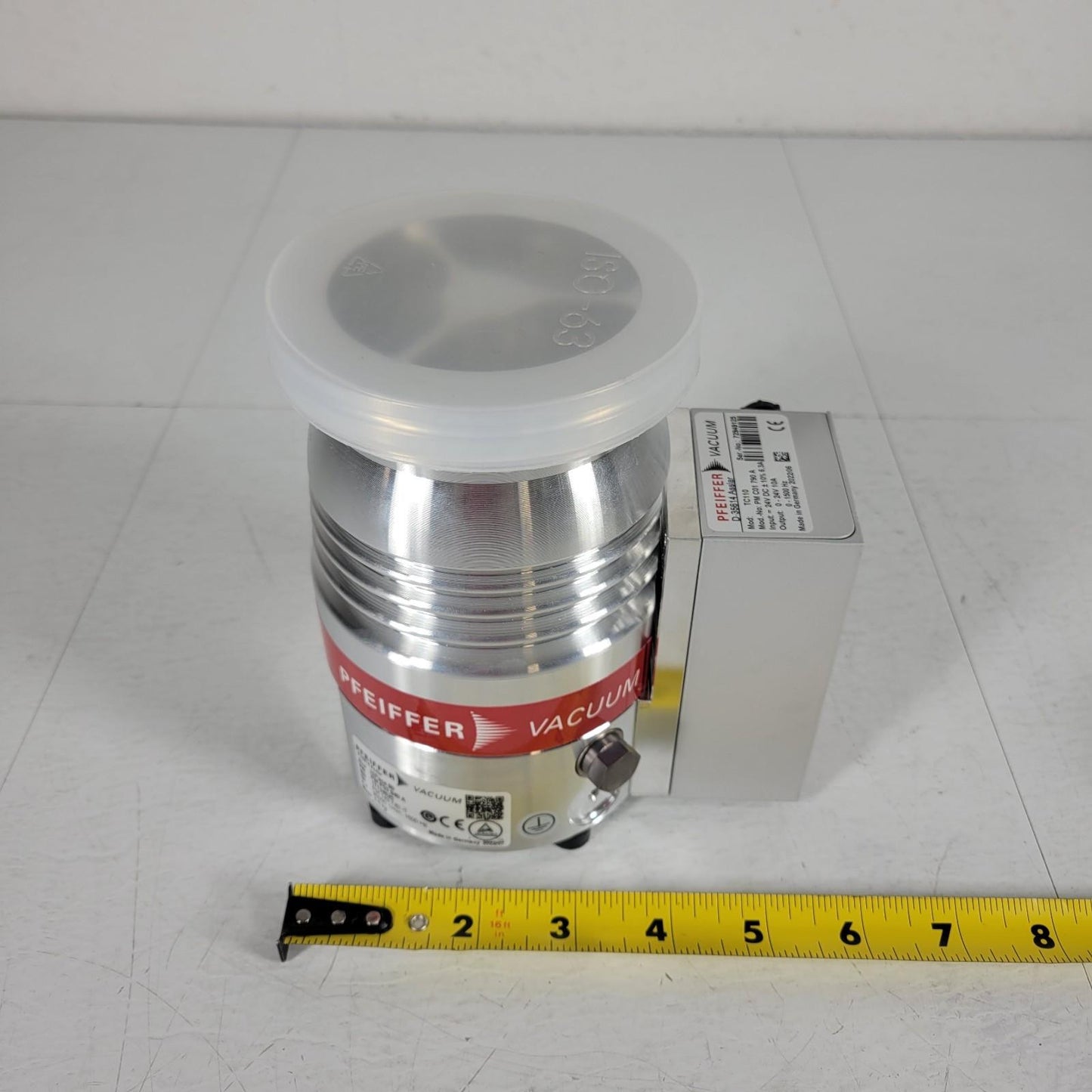 TESTED to 1.8E-6 Torr Pfeiffer HiPace 80 Turbo Pump UHV Ultra High Vacuum TC110