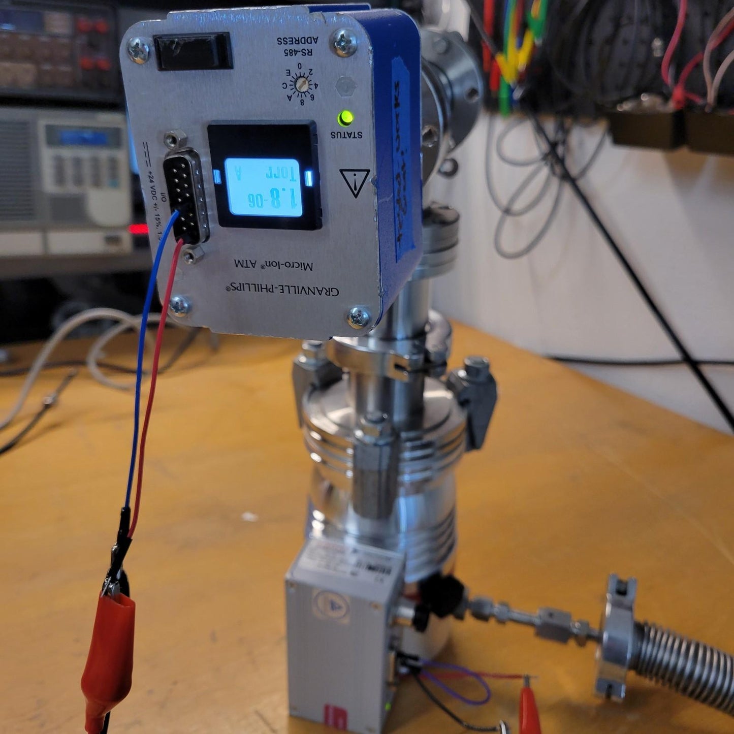 TESTED to 1.8E-6 Torr Pfeiffer HiPace 80 Turbo Pump UHV Ultra High Vacuum TC110