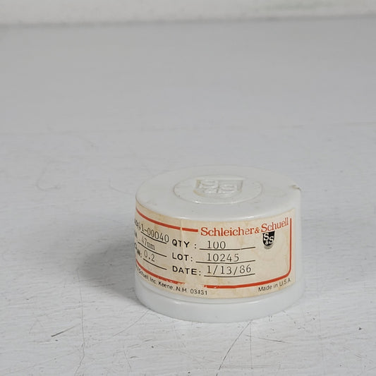 Vintage Schleicher&Schuell 41-00040 Membrane Filters Circa 1986
