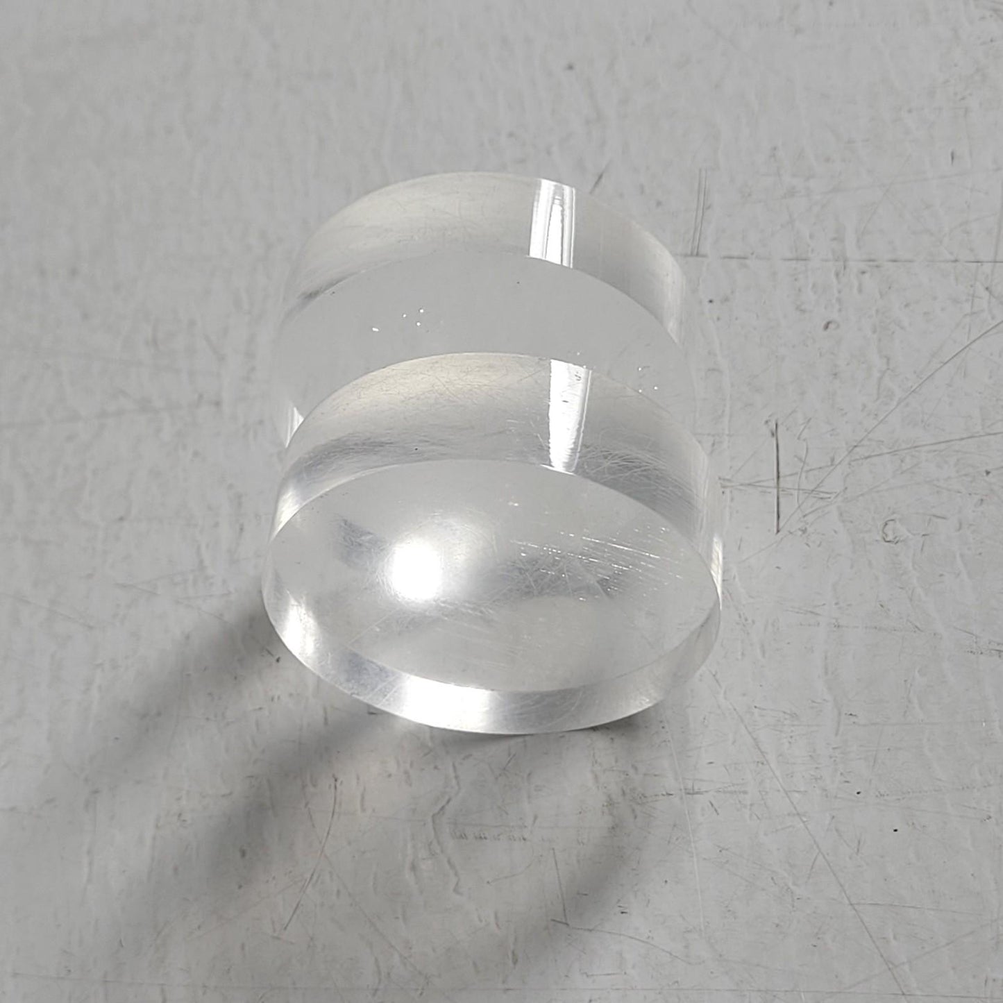 Filter Glass Support Plates - Lot Of 2 Plastic Cylinders 47mm Membrane