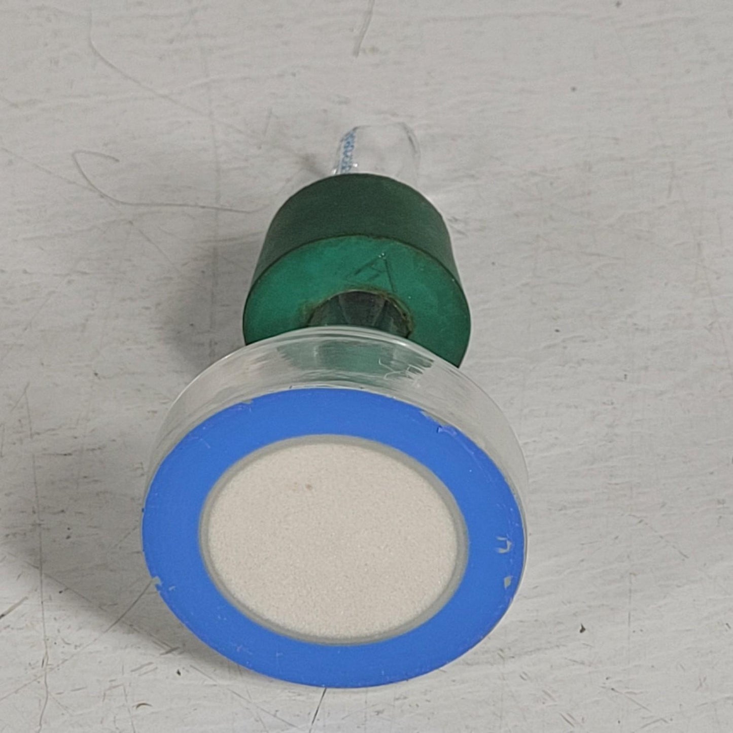 CHIPPED Millipore 93710-47 Glass Base and Stopper Vacuum Filtration Apparatus