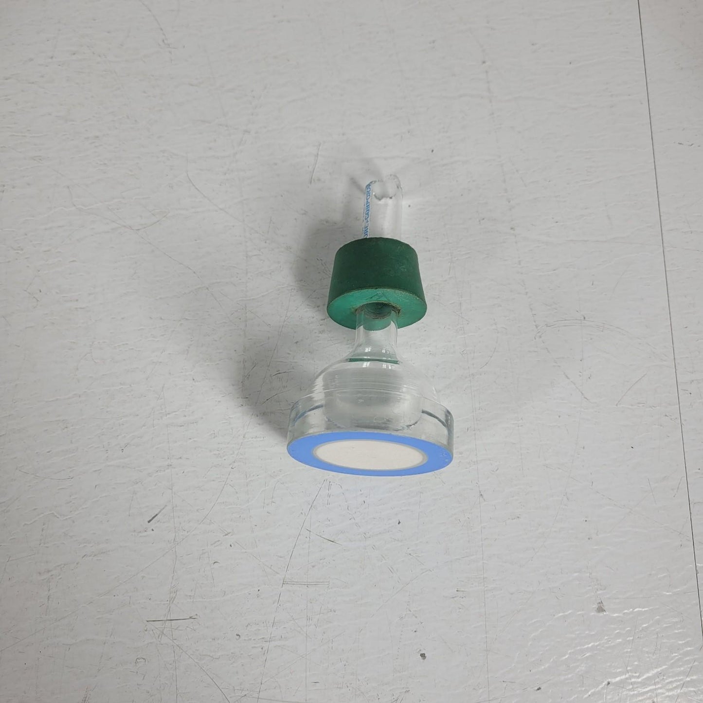 CHIPPED Millipore 93710-47 Glass Base and Stopper Vacuum Filtration Apparatus