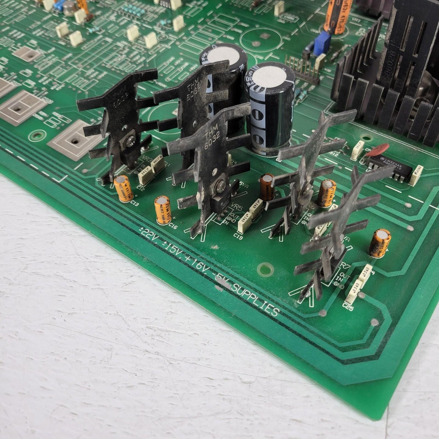 Varian 03-920410-00 Saturn II Power Supply DC Amplifier Board Rev 6 Pos Neg Rail