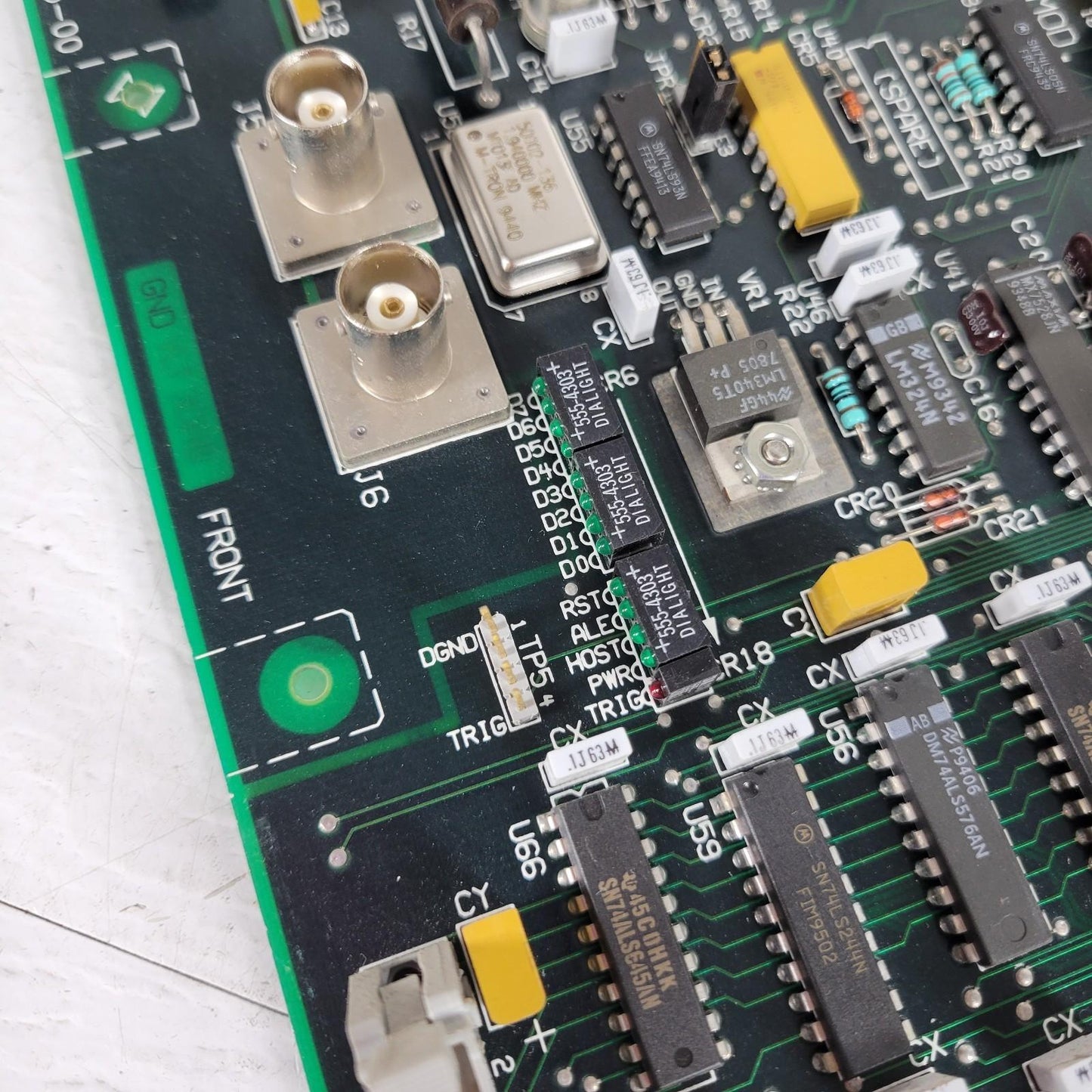 Varian 03-920035-00 Saturn II Spectrometer Interface Bd 8086 Architecture Chip
