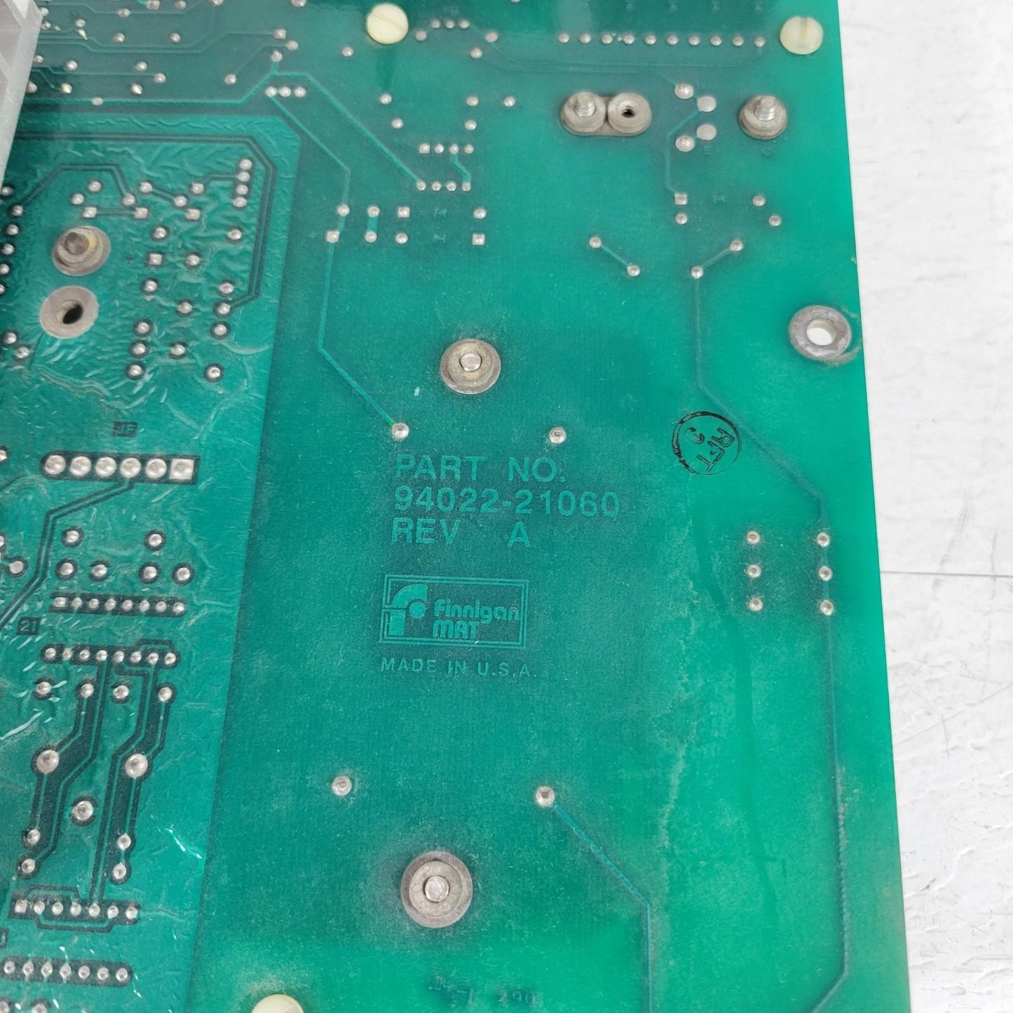 Varian Saturn II 94022-21060 Analog Input Board Finnigan MAT Mass Spectrometer