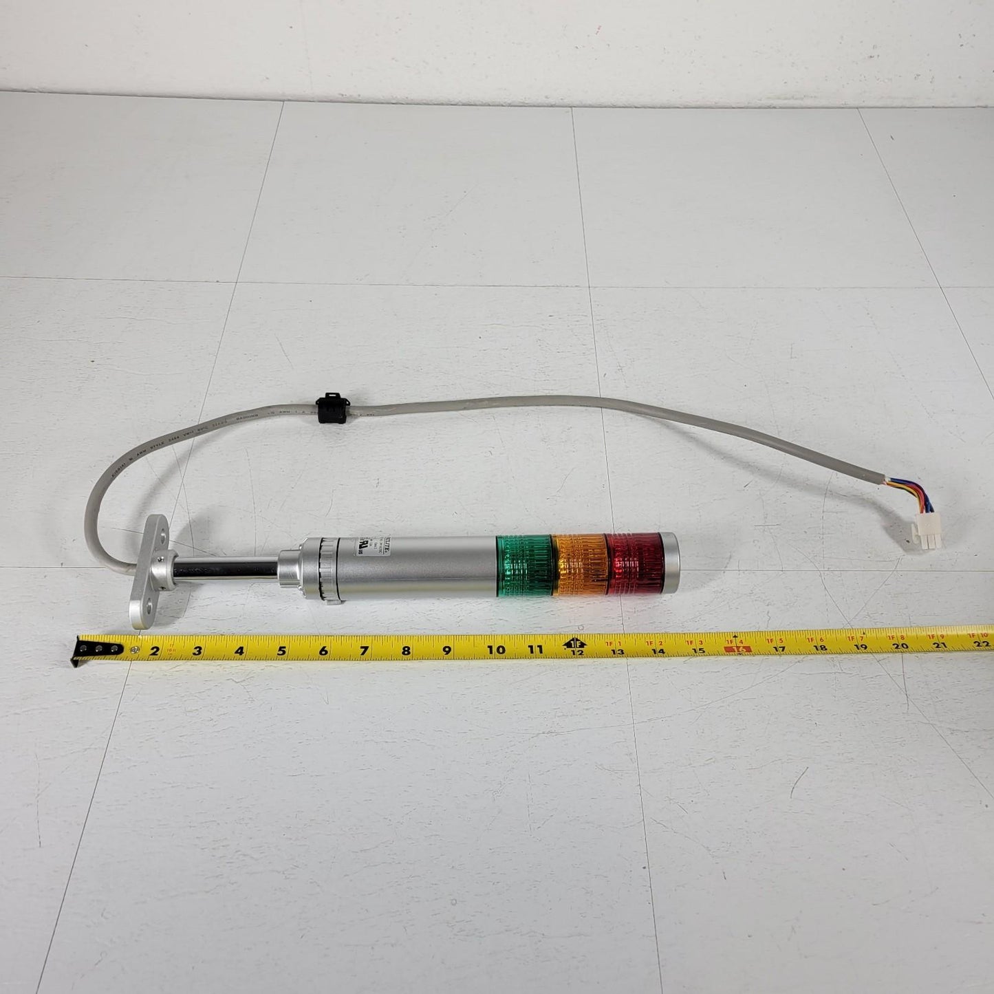 Patlite LCE02UFB Indicator Status Light 24V Audio Buzzer Signal 200mA 12P Molex