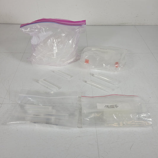 Lot of Used Tecan 20x 16mm 12x 13mm 120x 0.5in 5x 15mm Tubes Vials Sample Holder