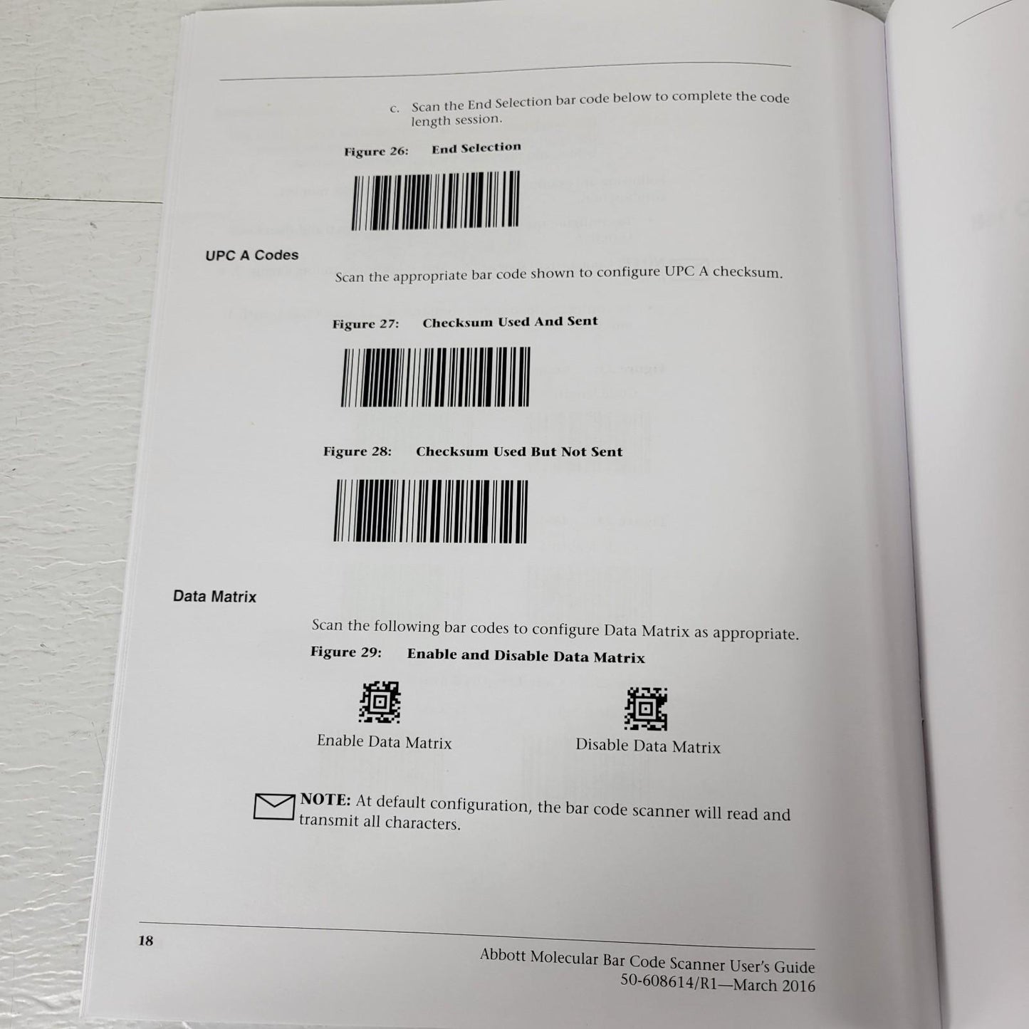 Abbott Molecular Bar Code Scanner User Guide LN6L88-017 Multilanguage Manual Set