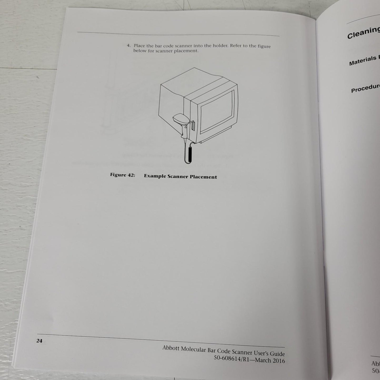 Abbott Molecular Bar Code Scanner User Guide LN6L88-017 Multilanguage Manual Set