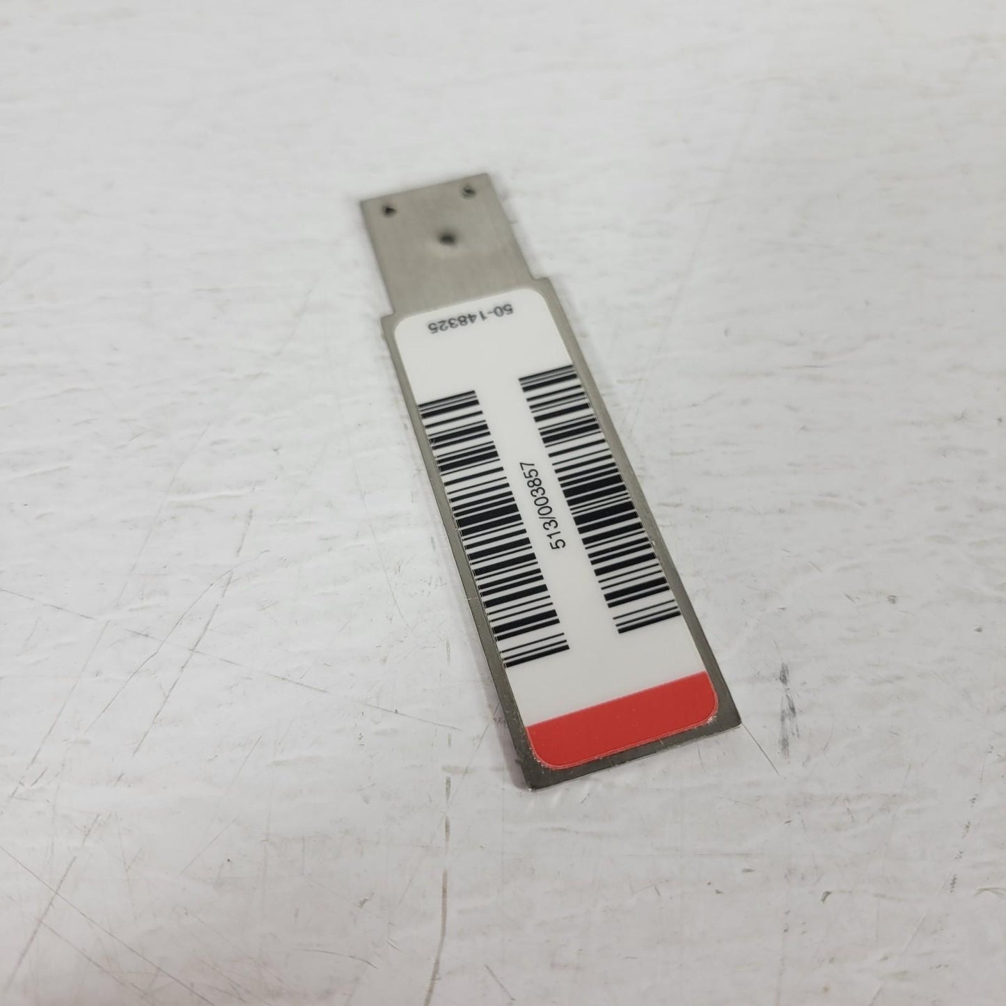 Tecan Freedom Evo 50-148325 PoSt Set Barcode Label Inserts Strip Rack Metal 6pc