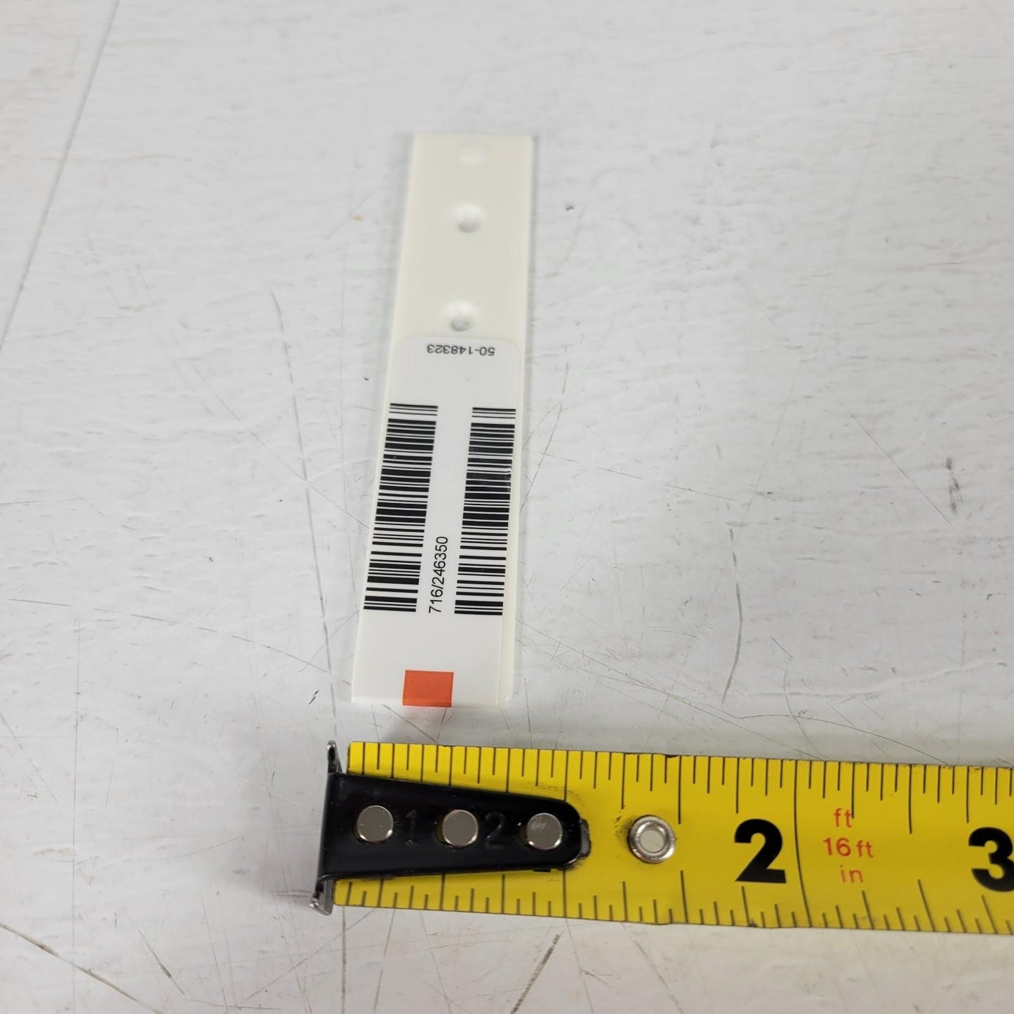 Tecan Freedom Evo 50-148323 PoSt Set Barcode Label Insert Strip Rack Plastic 6pc