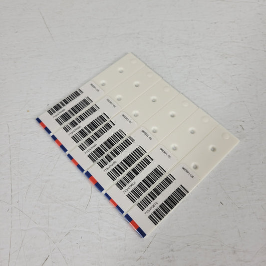 Tecan Freedom Evo 50-148396 PoSt Set Barcode Label Insert Strip Rack Plastic 6pc