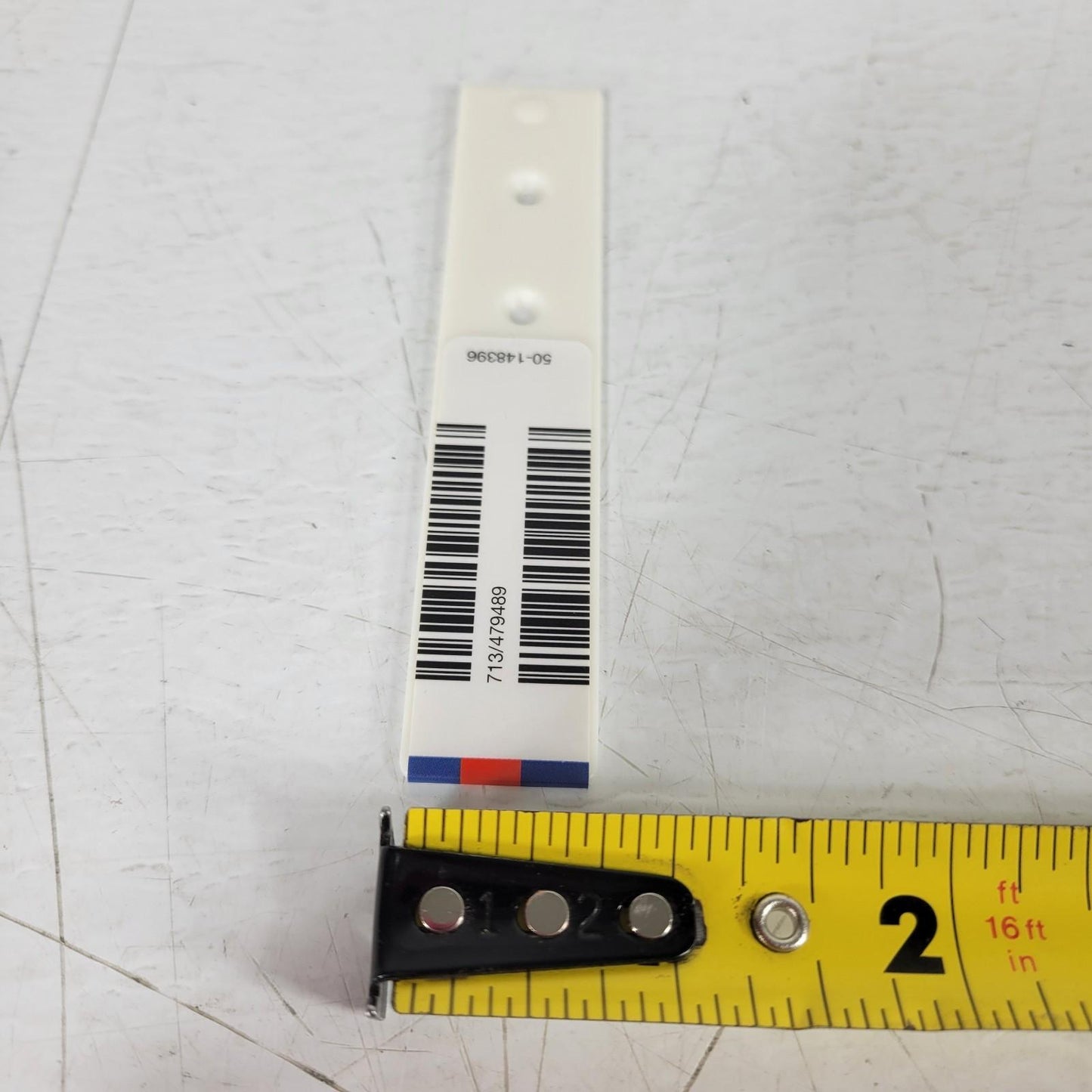 Tecan Freedom Evo 50-148396 PoSt Set Barcode Label Insert Strip Rack Plastic 6pc