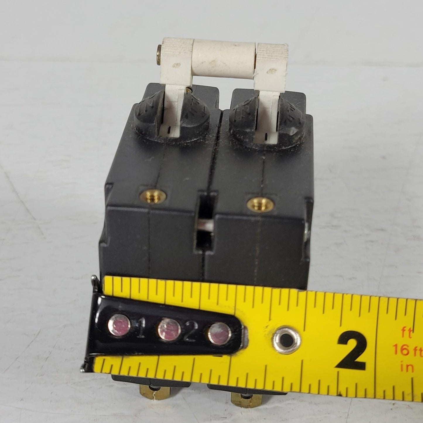 Potter & Brumfield W68-X2Q12-12 2-Pole 12-Amp Breaker Panel Mount Spade Terminal