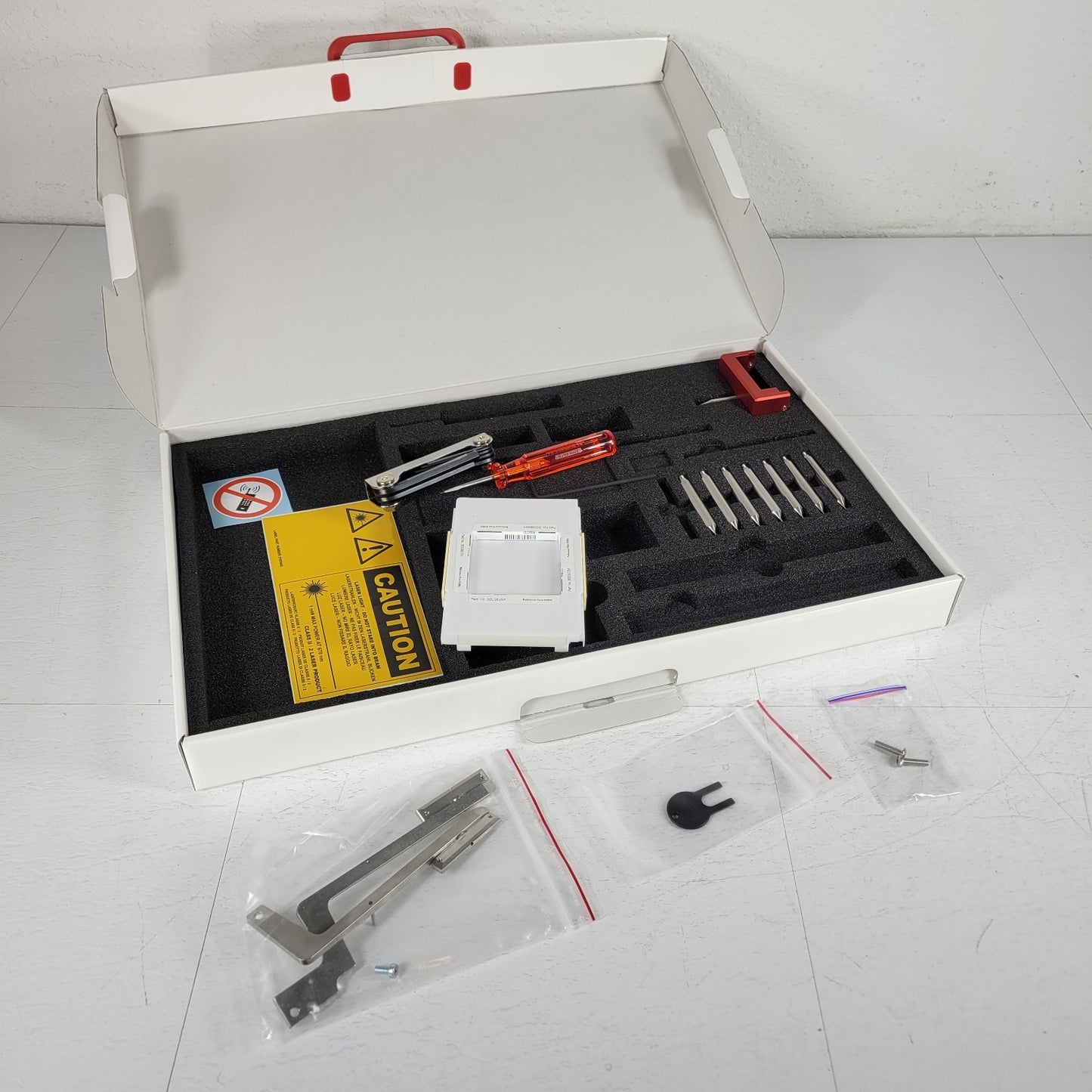 PARTIAL Tecan Freedom Evo M2000SP Accessory Kit 30030281 Roma Plate Calibrate