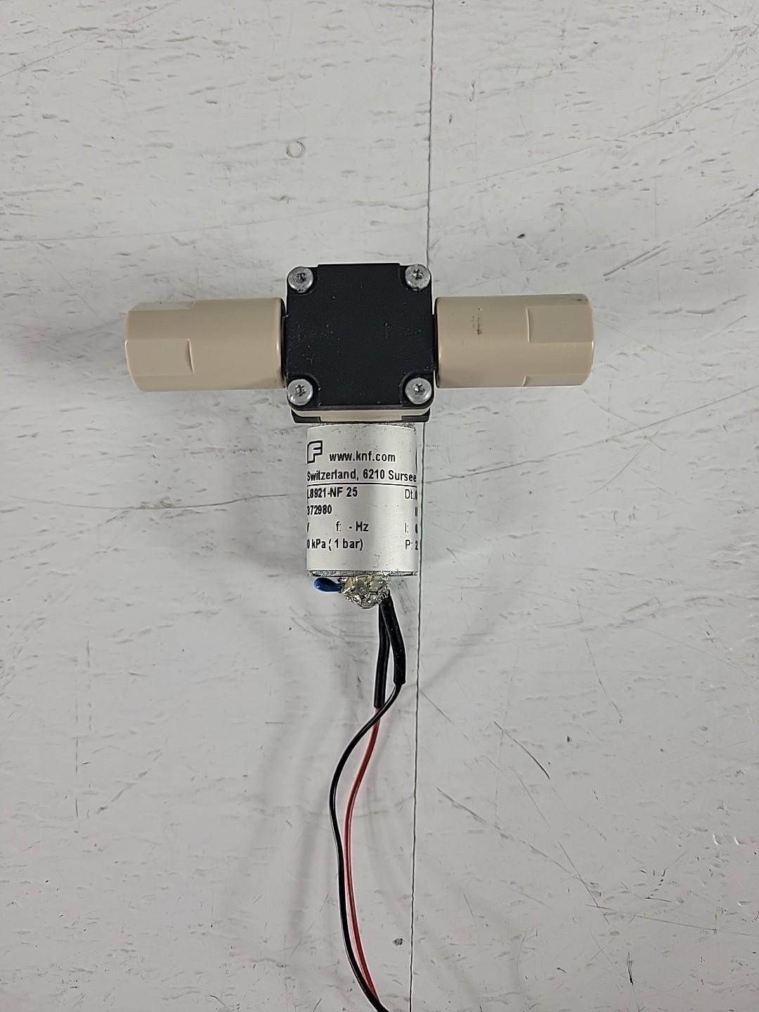 TESTED KNF PML8921-NF 25 Diaphragm Pump 12VDC 1bar Max Pressure 0.24A 2.9W