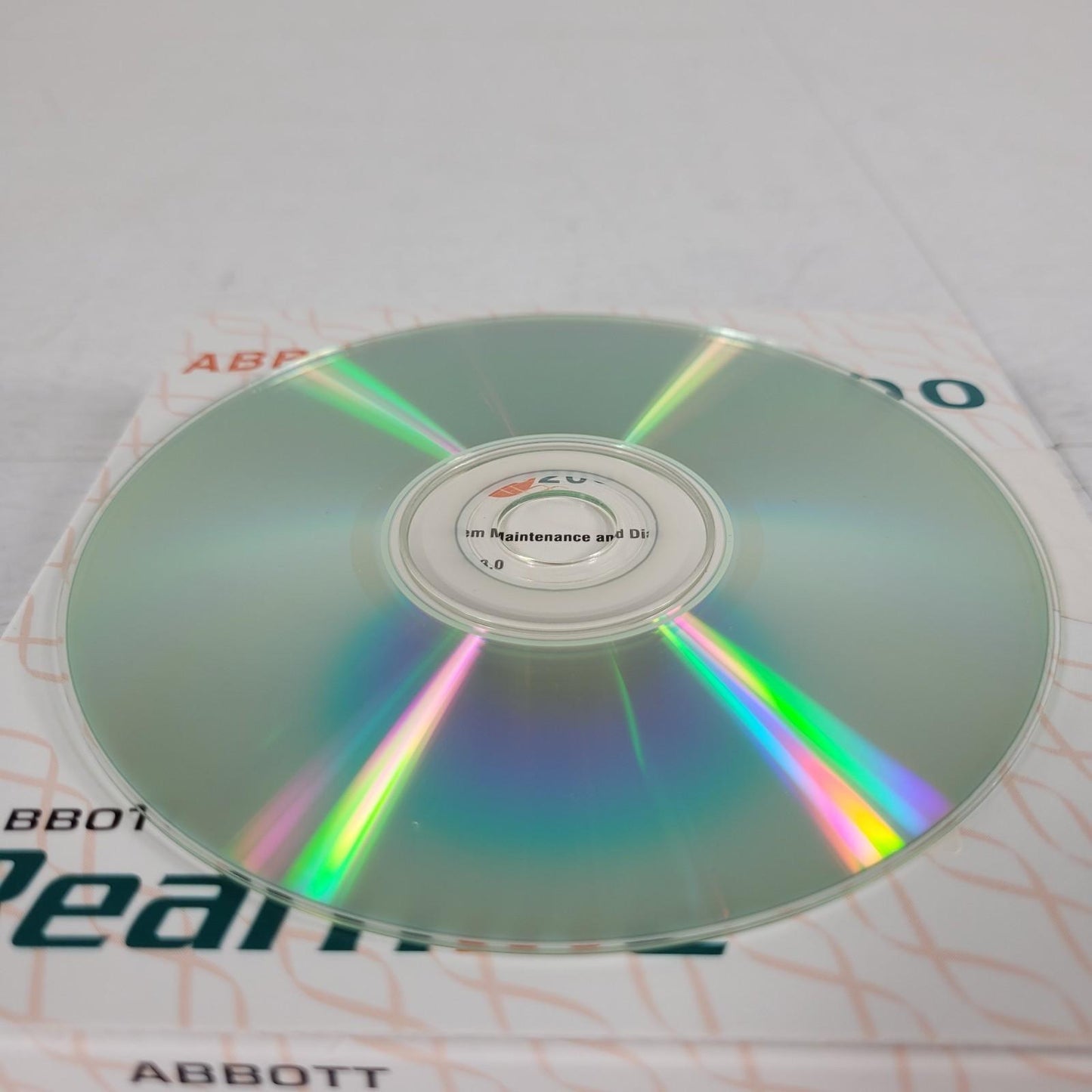 ABBOTT 6L63-03 m2000 System Maintenance and Diagnostic CD-ROM Version 3 m2000sp