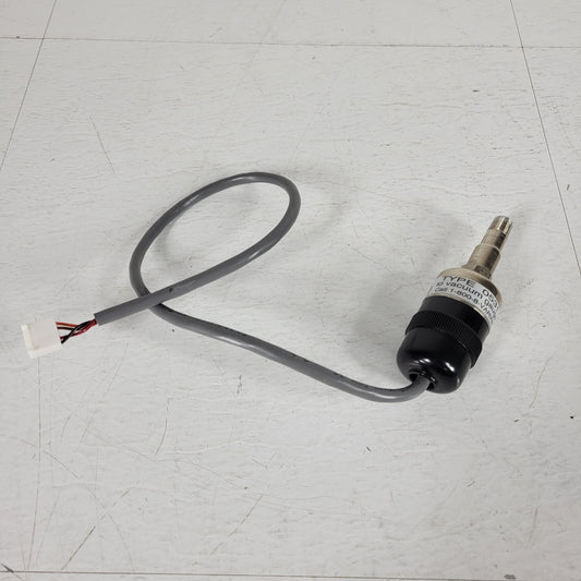 Varian Type 0531 TC Thermocouple Vacuum Gauge 1/4" NPT Vacuum 4-Pin Connector