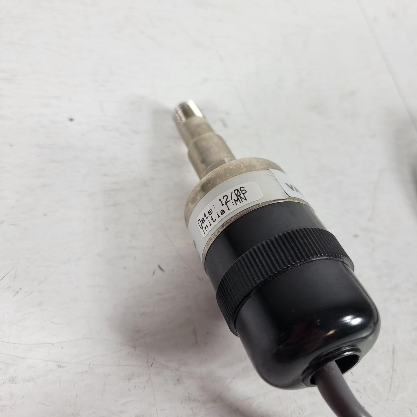 Varian Type 0531 TC Thermocouple Vacuum Gauge 1/4" NPT Vacuum 4-Pin Connector