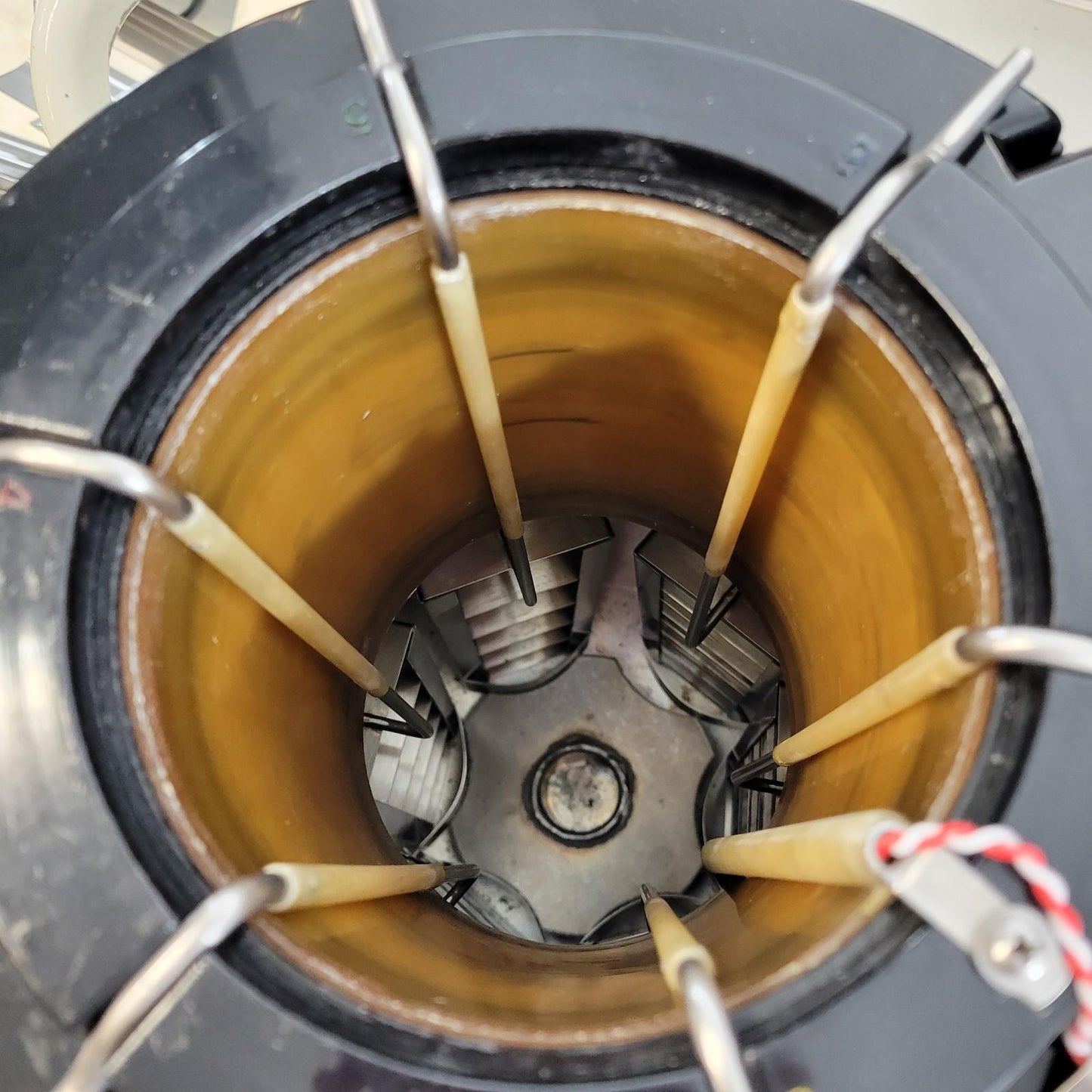 CBS Custom Biogenic Systems XC47/11 Cryochamber Liquid Nitrogen and Rolling Base