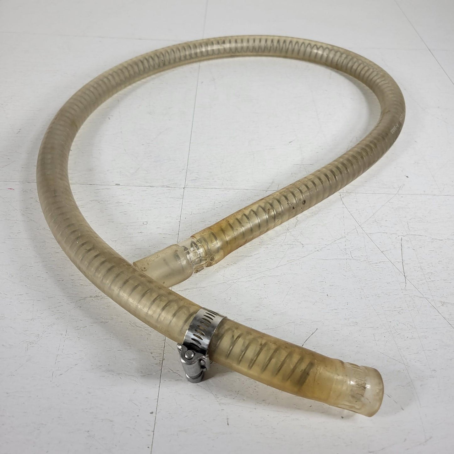 Tygon R-3603 Steel Spring Reinforced Vacuum Tubing 3/4" ID 1" OD 49" L 1/8 Thick