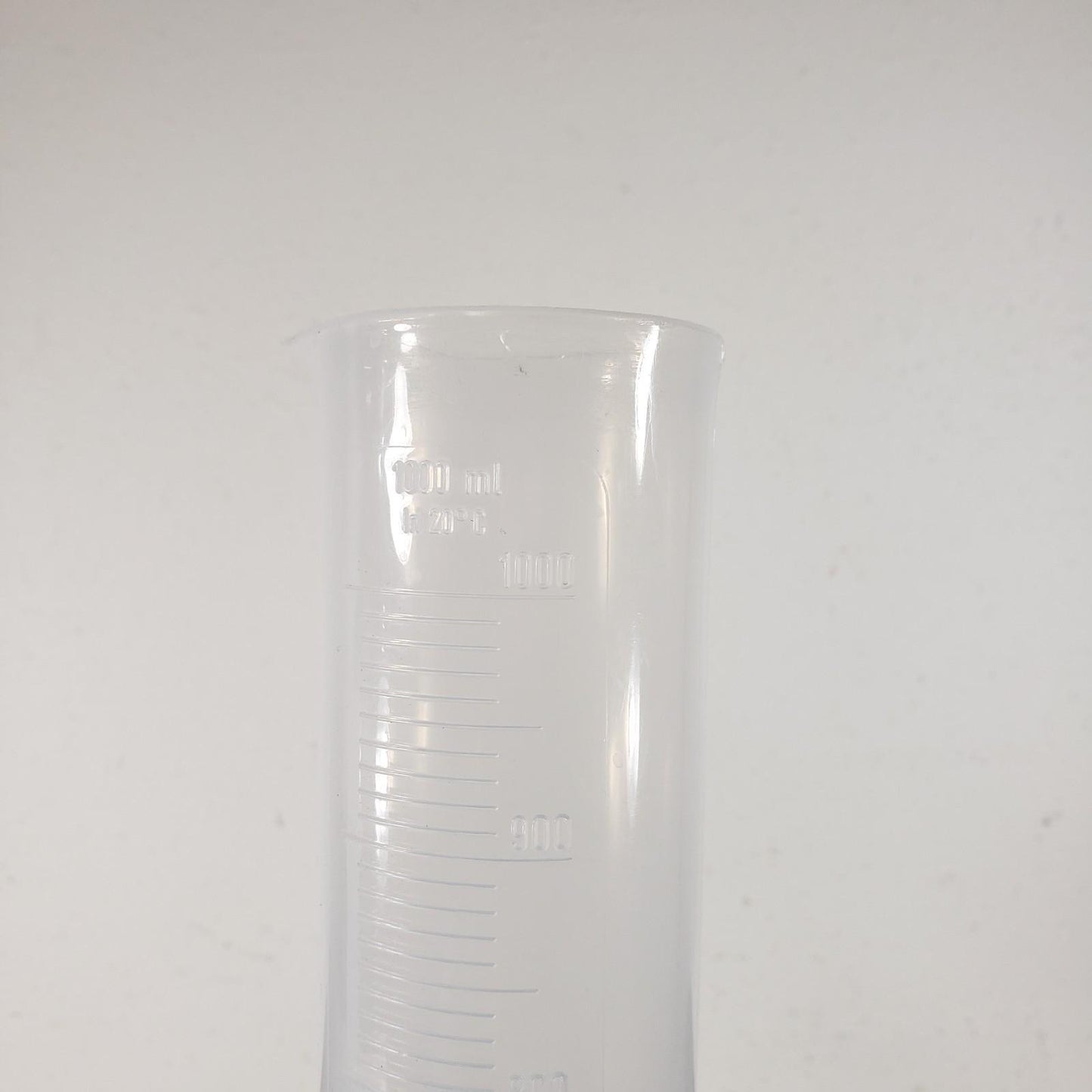 Bel-Art Polypropylene Graduated Cylinder 1000ml Lab Measuring PP Plastic
