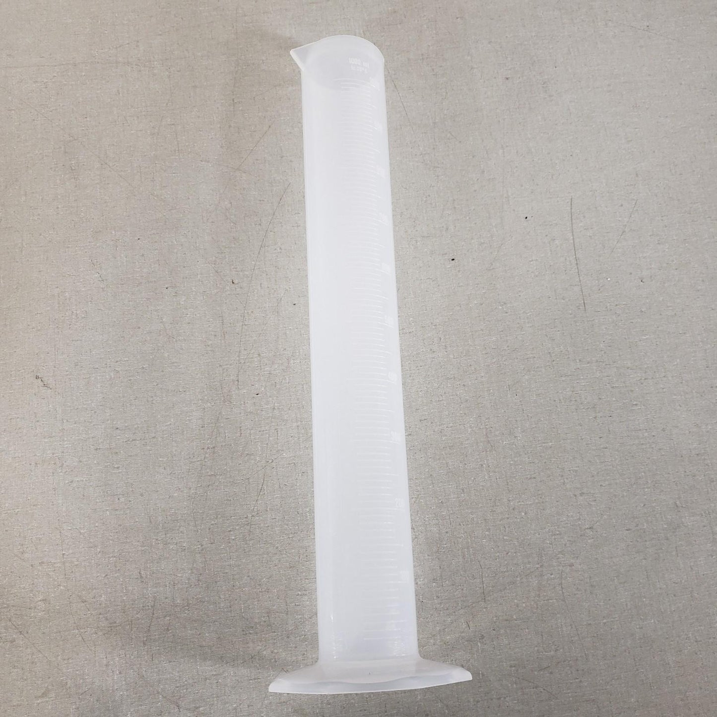 Bel-Art Polypropylene Graduated Cylinder 1000ml Lab Measuring PP Plastic