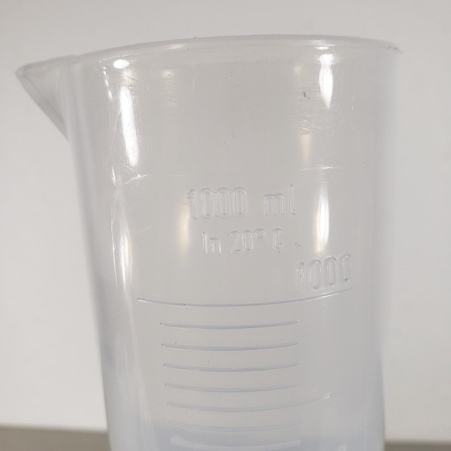 Bel-Art Polypropylene Graduated Cylinder 1000ml Lab Measuring PP Plastic