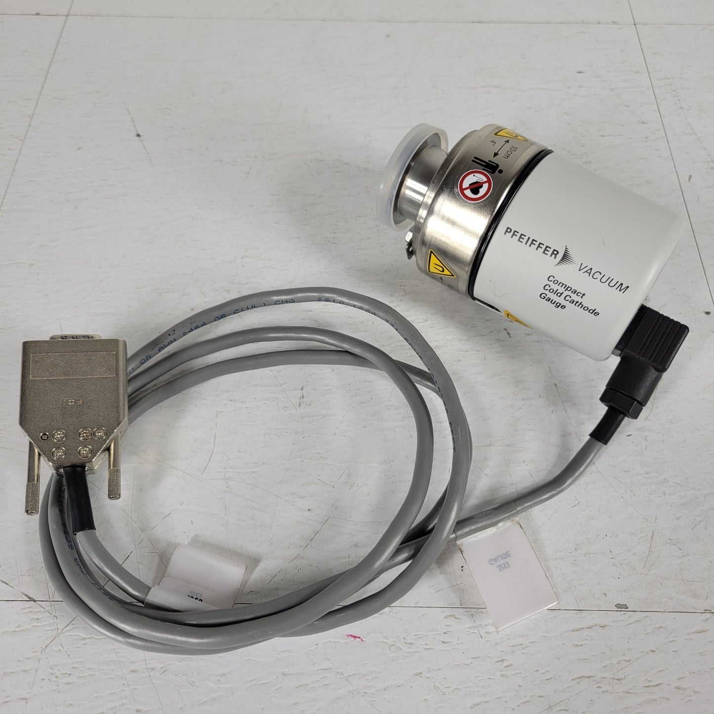 TESTED Pfeiffer IKR-251 PTR25500 Compact Cold Cathode High Vacuum Gauge UHV