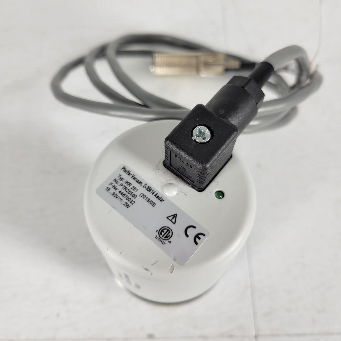 TESTED Pfeiffer IKR-251 PTR25500 Compact Cold Cathode High Vacuum Gauge UHV