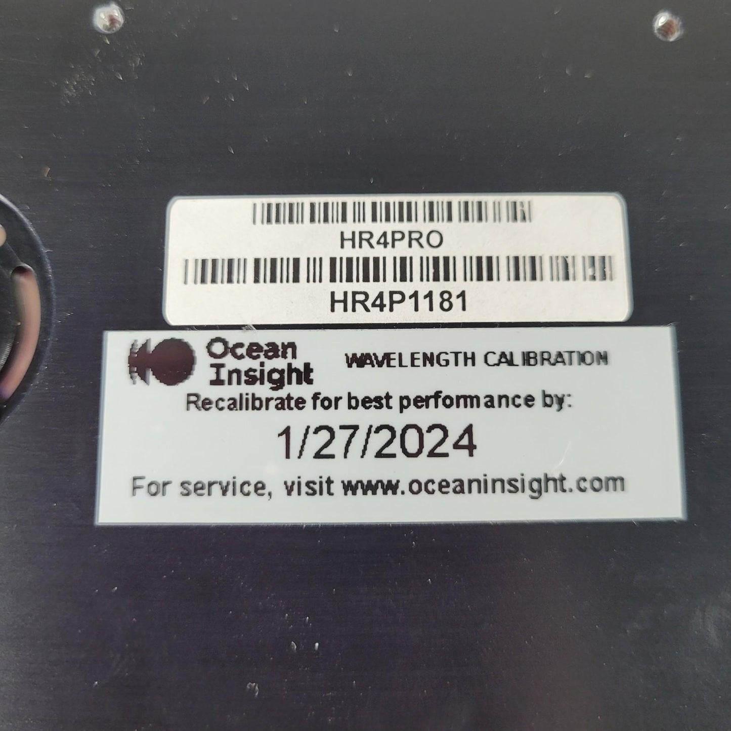 Ocean Optics HR4Pro High Resolution Spectrometer w/ Rapid Acquisition 416-504nm