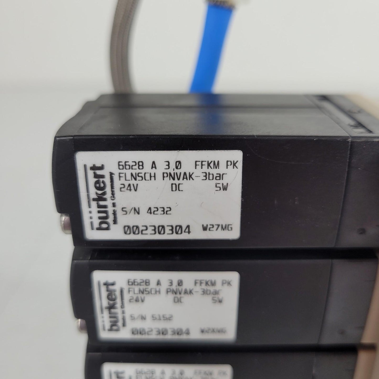 Buchi Grace 0005087 Burkert Eight Position PEEK Solvent Pump Valve Manifold 24V
