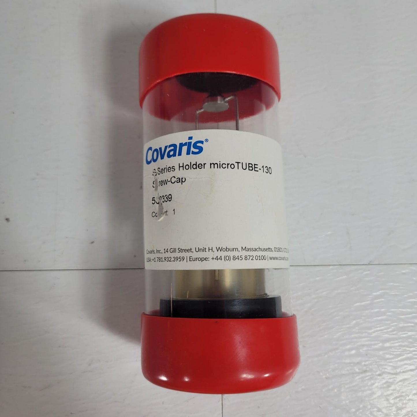 Covaris S2 Focused Ultra Sonicator Single Tube Adaptive Acoustic Ultrasonic Disp