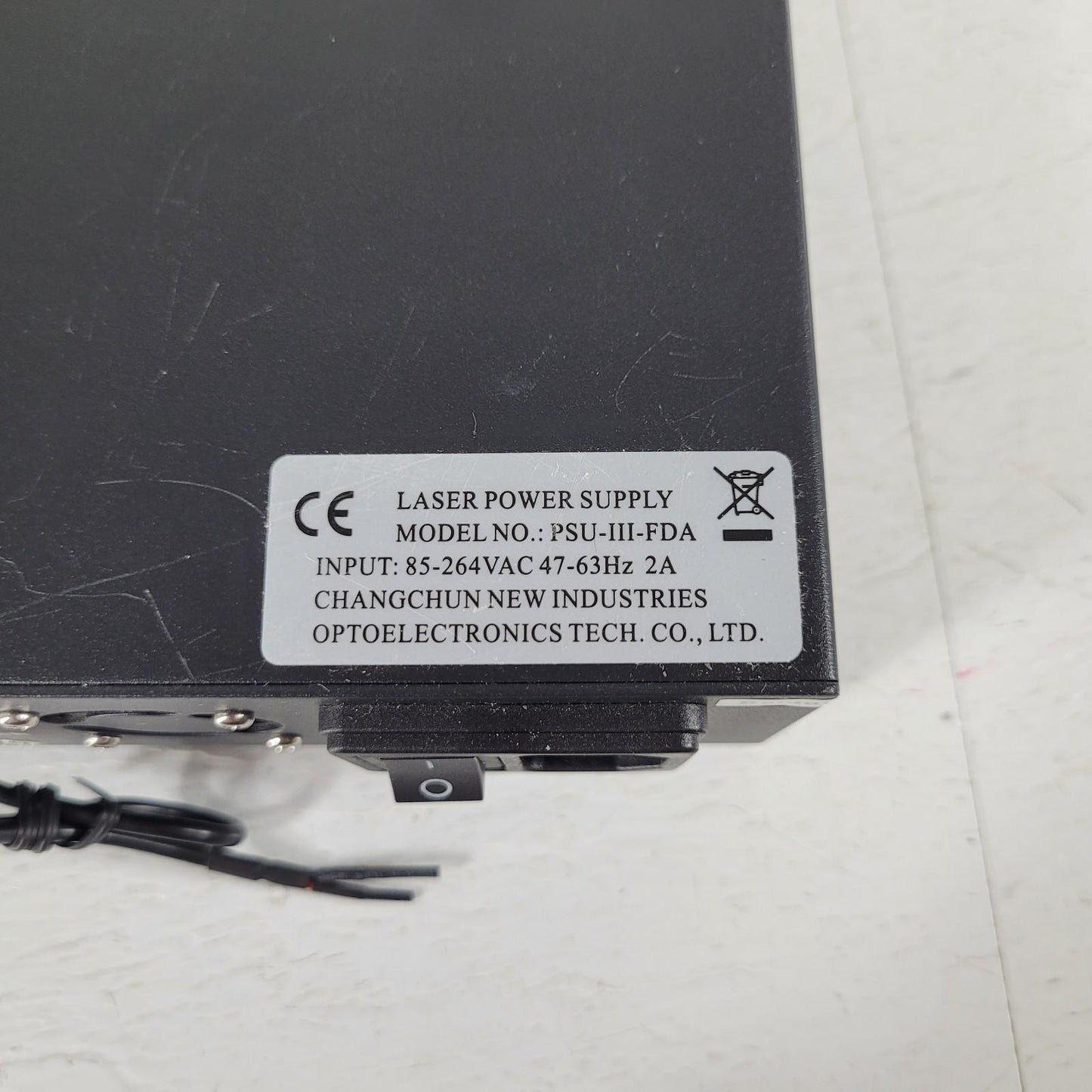 TESTED Dragon Lasers MGL-III-532-50 532nm Head w/ PSU-III-FDA Power Supply TEM00