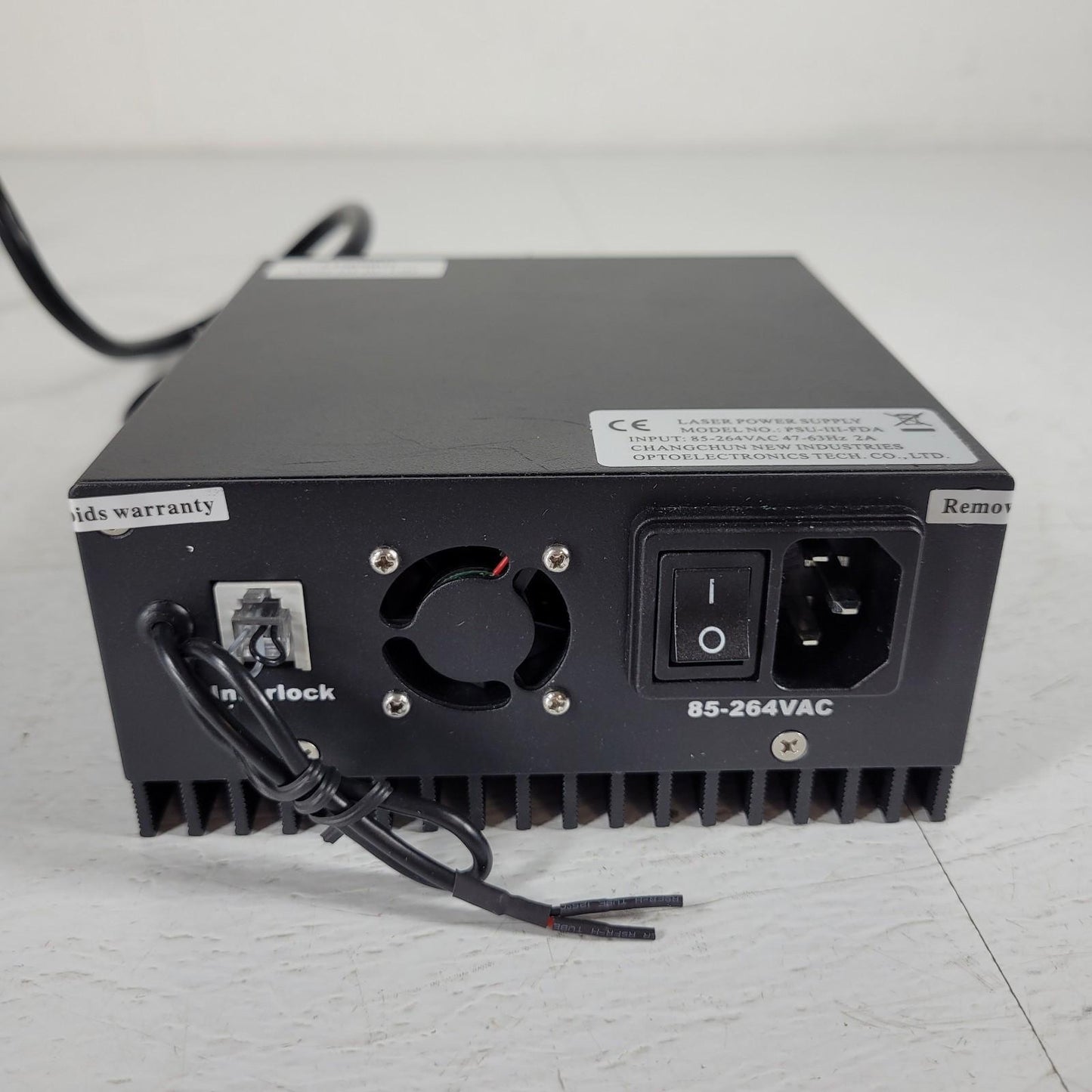 TESTED Dragon Lasers MGL-III-532-50 532nm Head w/ PSU-III-FDA Power Supply TEM00
