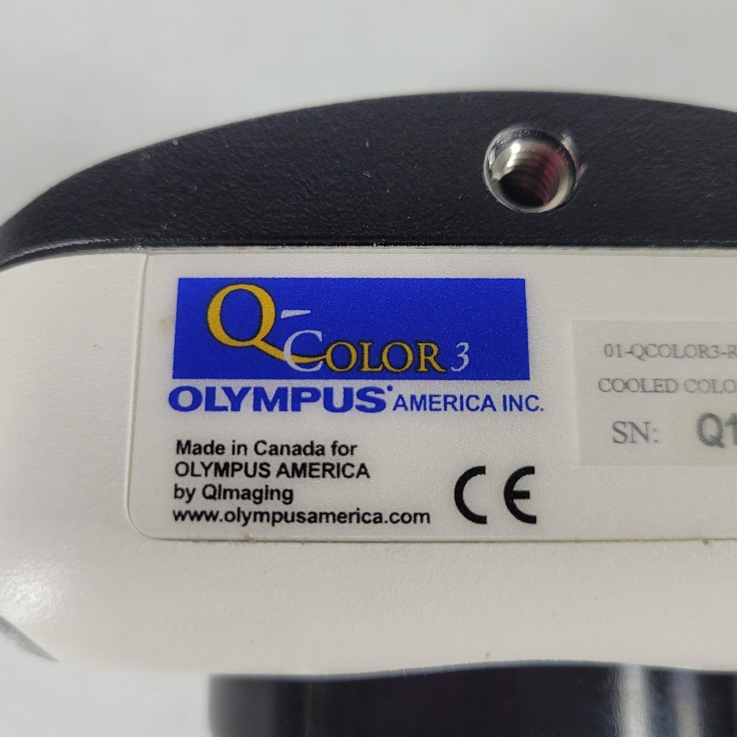 QImaging Olympus 01-QCOLOR3-RTV-CLR-10-C QColor 3 Cooled Color Camera 10 Bit