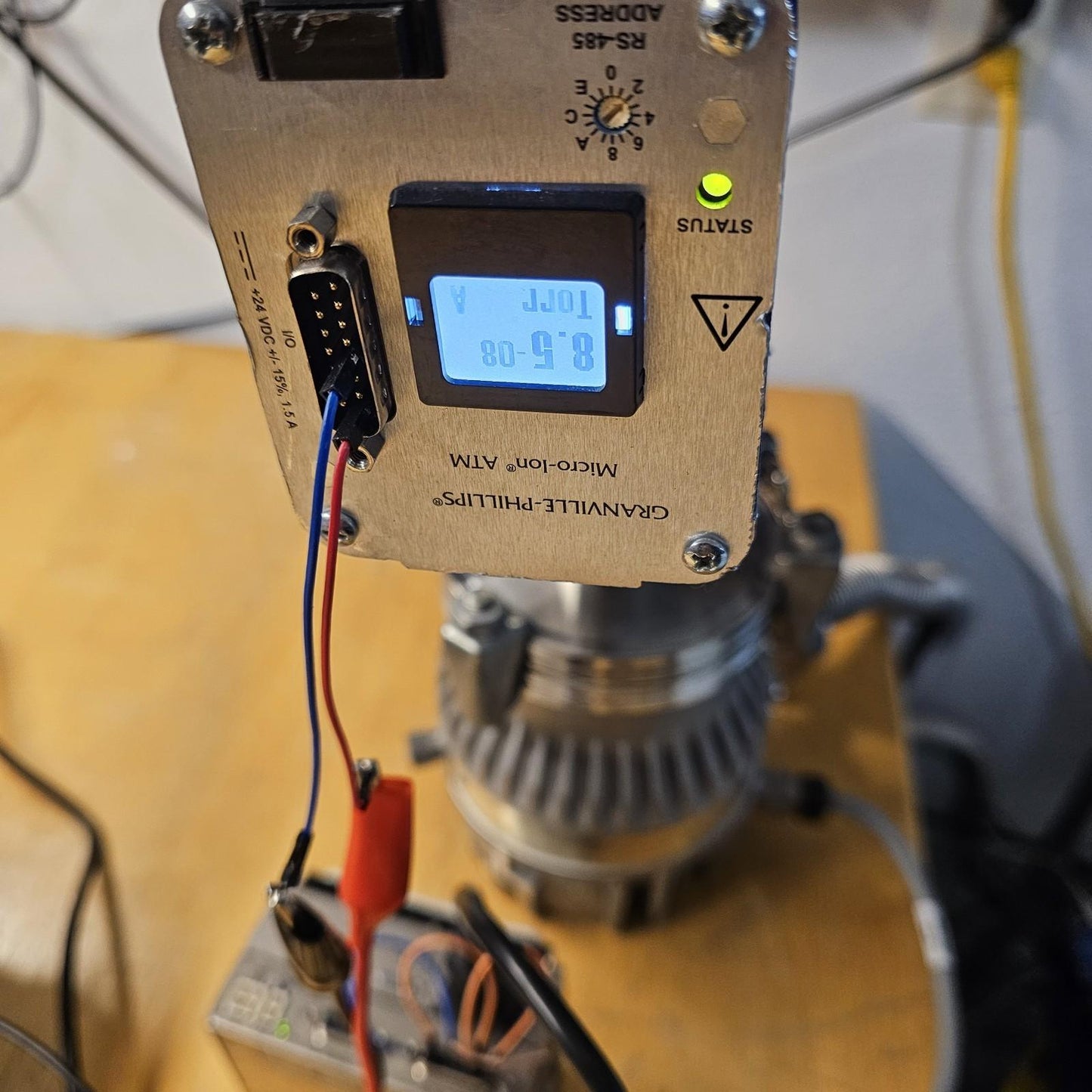 TESTED to E-8 Torr: Varian TV301 NAV Turbo Vacuum Pump 9698918 and Power Supply