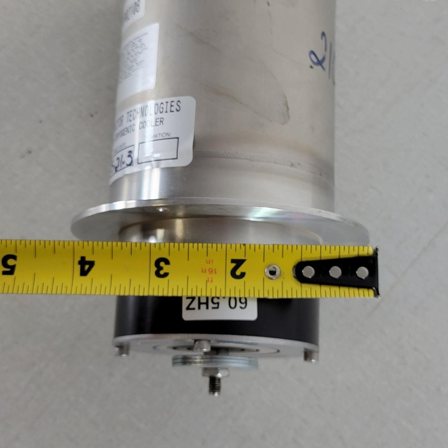 TESTED Superconductor Technologies Hybrid 98 Stirling Cryogenic Cooler Cryocool
