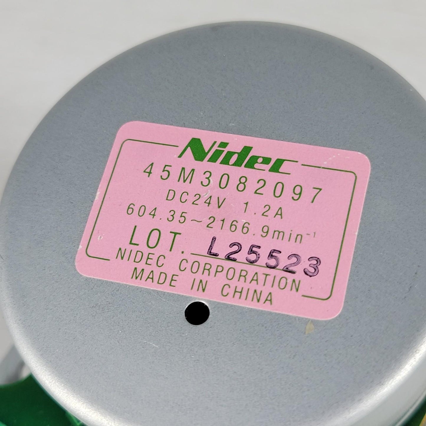 Nidec 45M3082097 14002456 24V DC 1.2A SNEW N870A-T 604.35-2116.9min Drive Motor