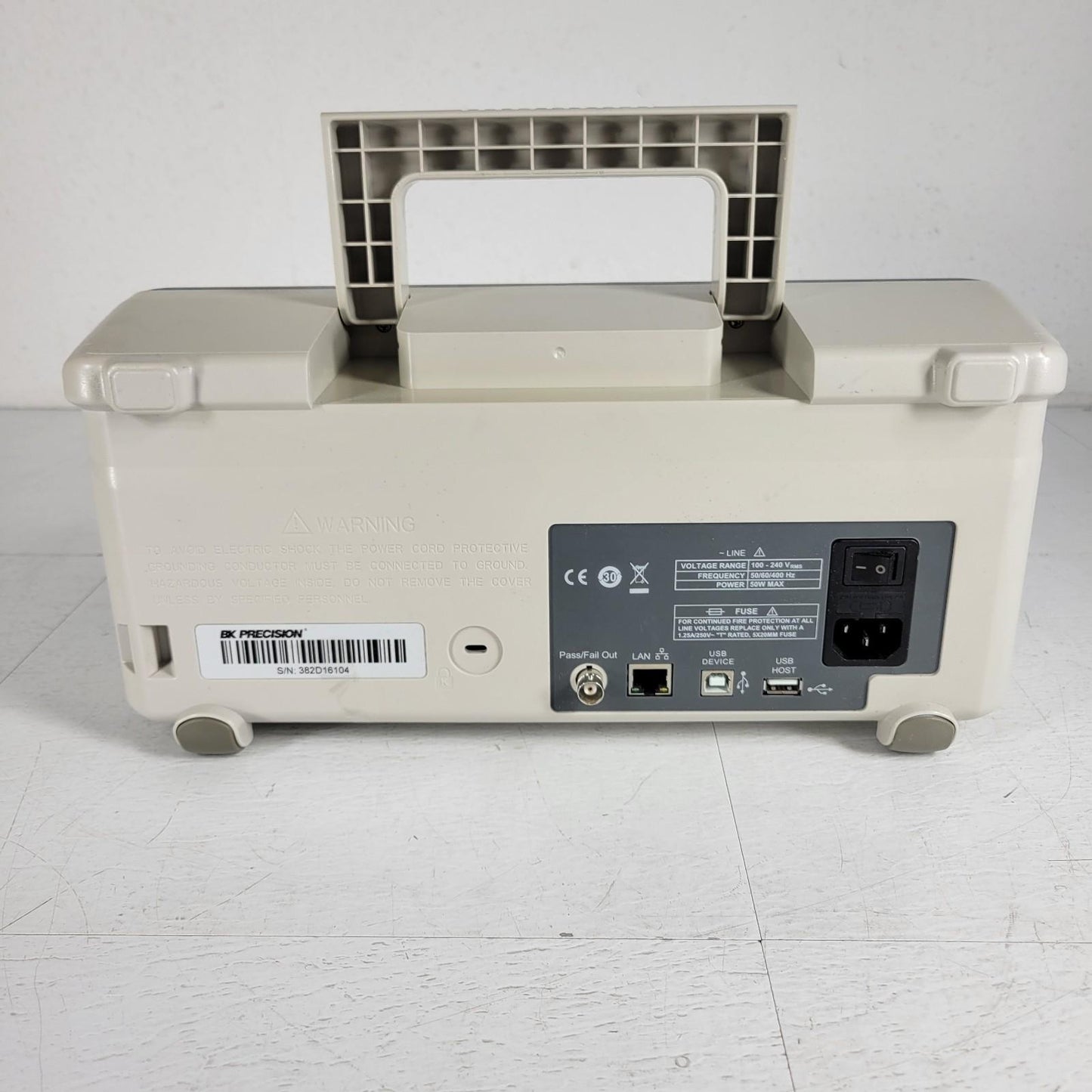 BK Precision 2559 Digital Storage Oscilloscope 300MHz 2GS/s 4 Channel USB LAN