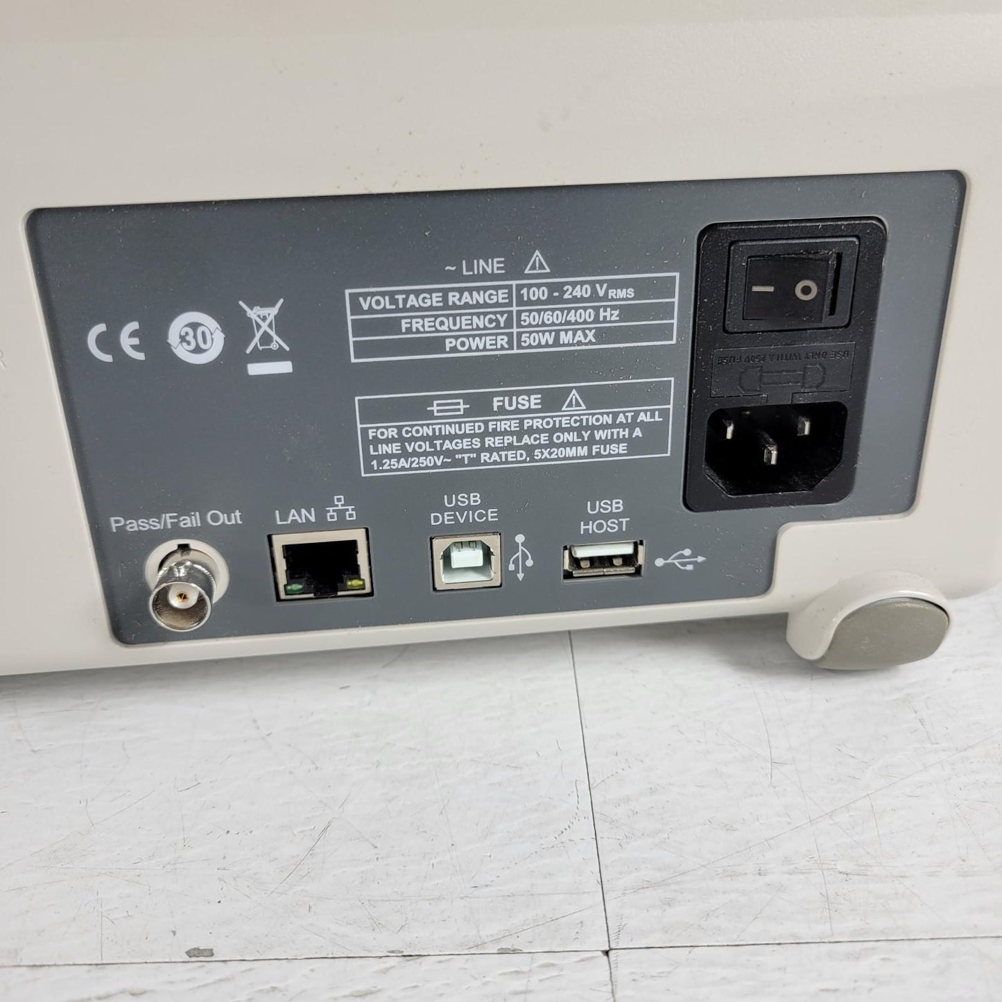 BK Precision 2559 Digital Storage Oscilloscope 300MHz 2GS/s 4 Channel USB LAN