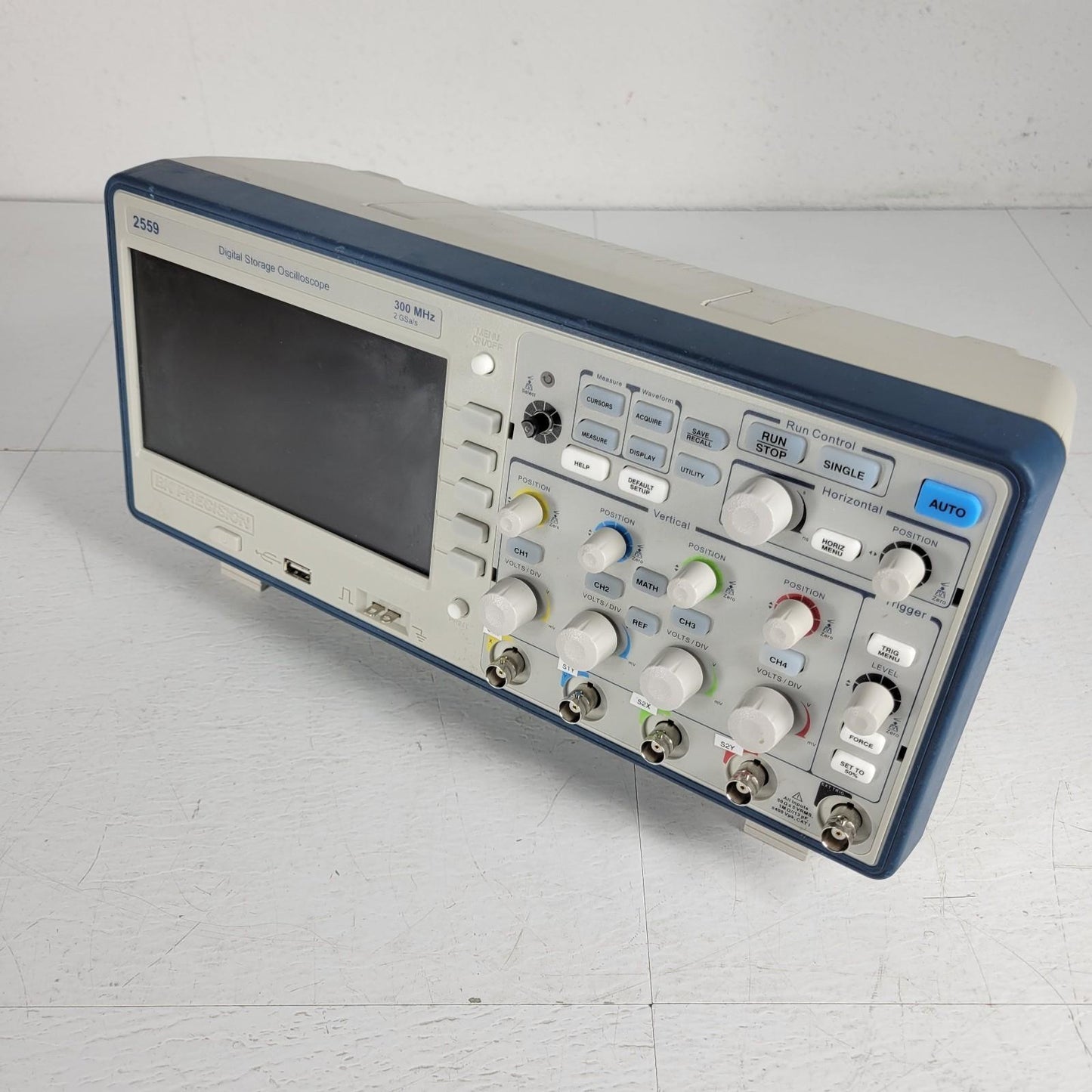 BK Precision 2559 Digital Storage Oscilloscope 300MHz 2GS/s 4 Channel USB LAN