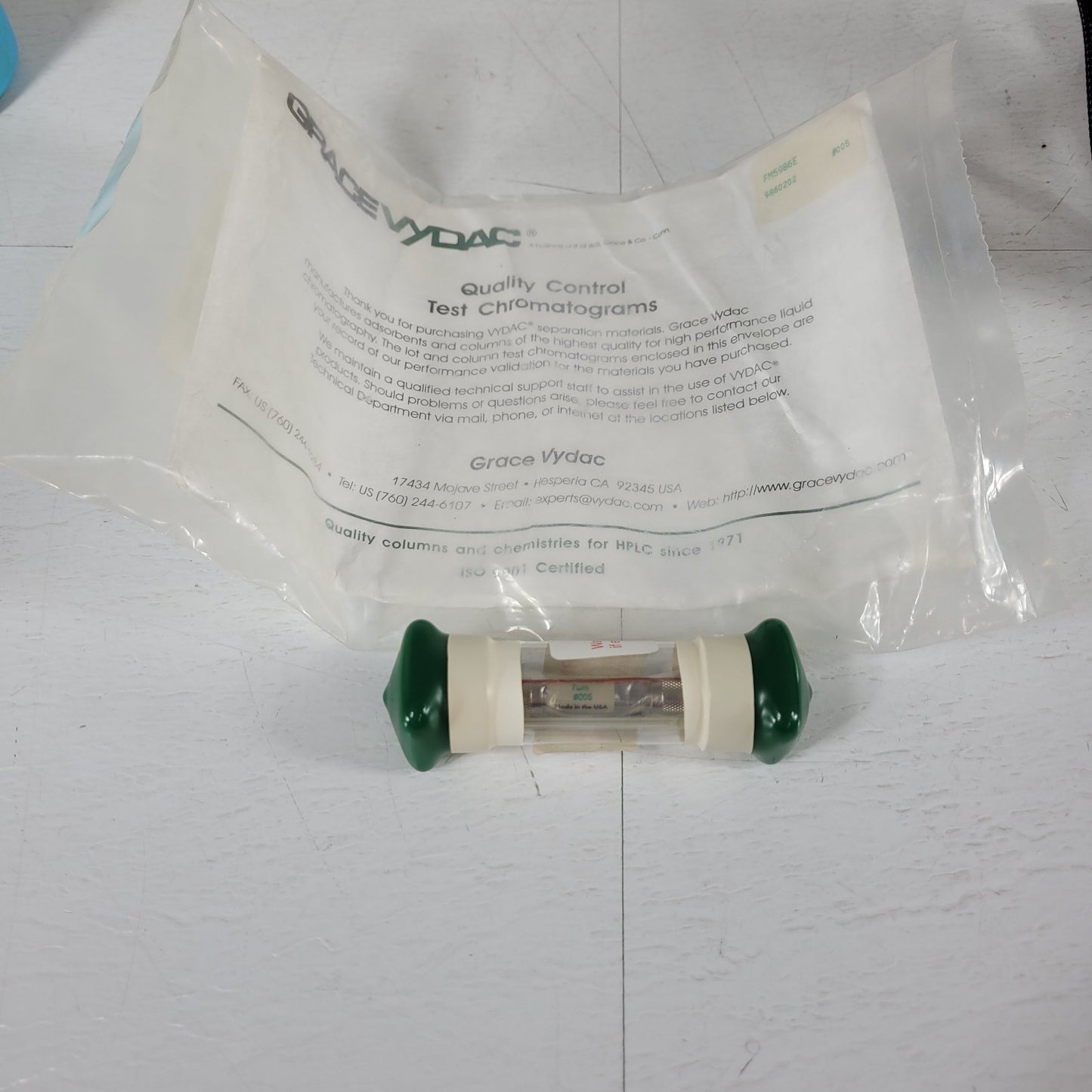Grace Vydac 9860202 FM5986E 281TP C18 Chromatograpy HPLC Column 7𝜇m #005