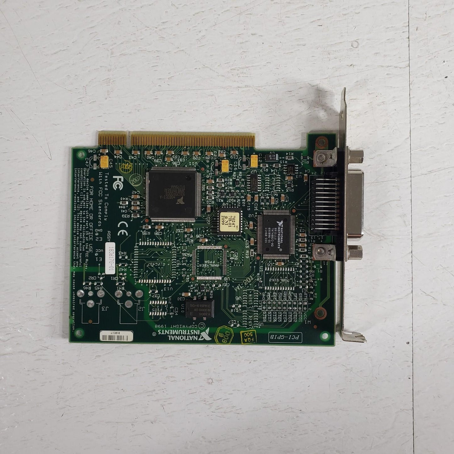 National Instruments 183617G-01 PCI-GPIB Controller Card IEEE 488.2 GPIB Connect