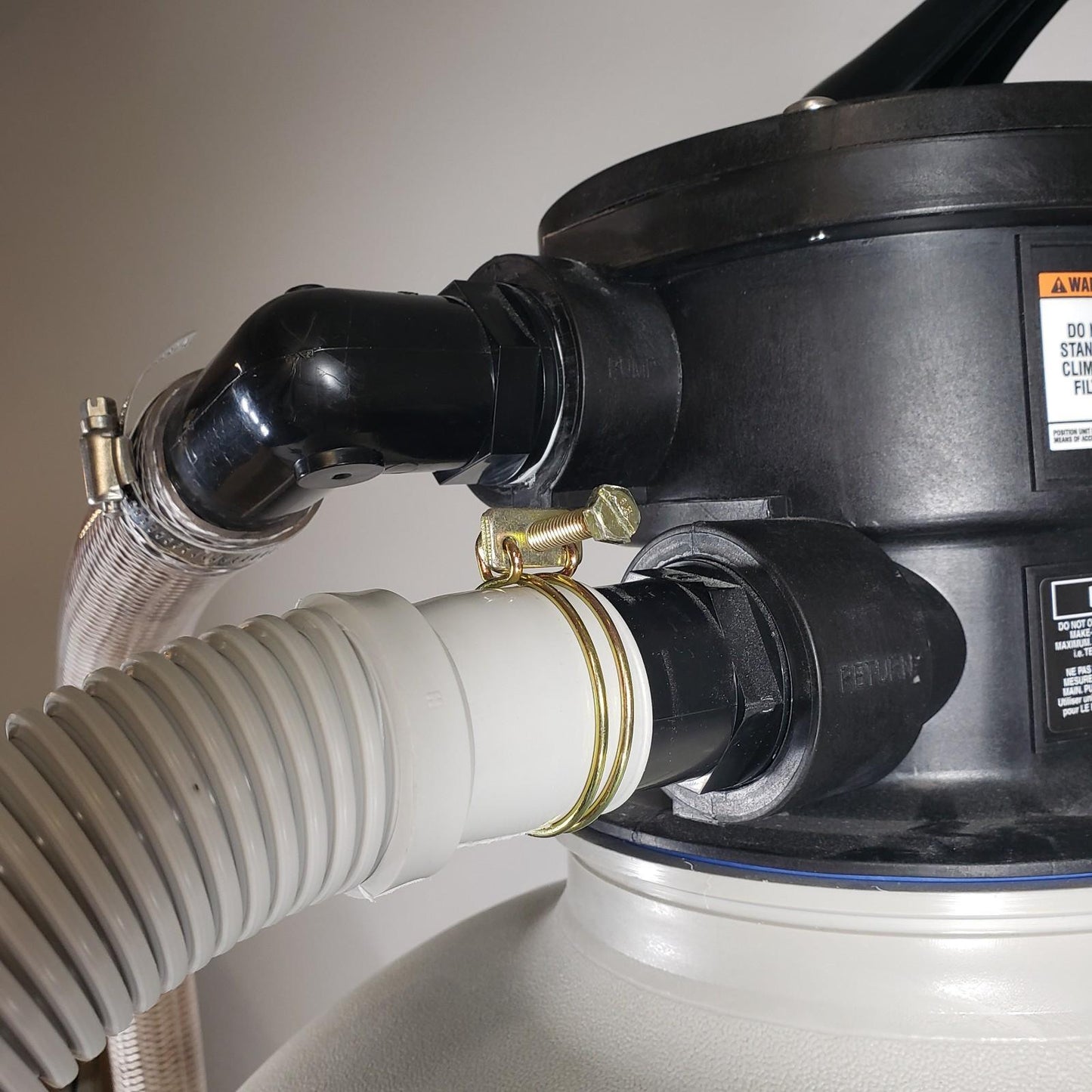 Hayward S210T Pool Sand Filter w Hayward Power-Flo Matrix Pump 1.5 HP 115 V 15 A